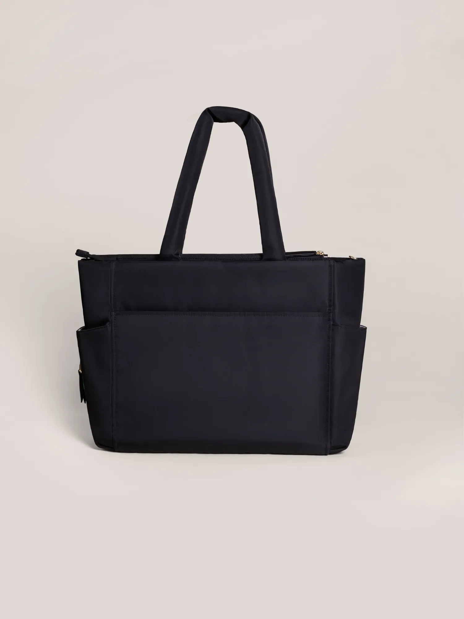 Utility-Strap Tote Black - Image 4