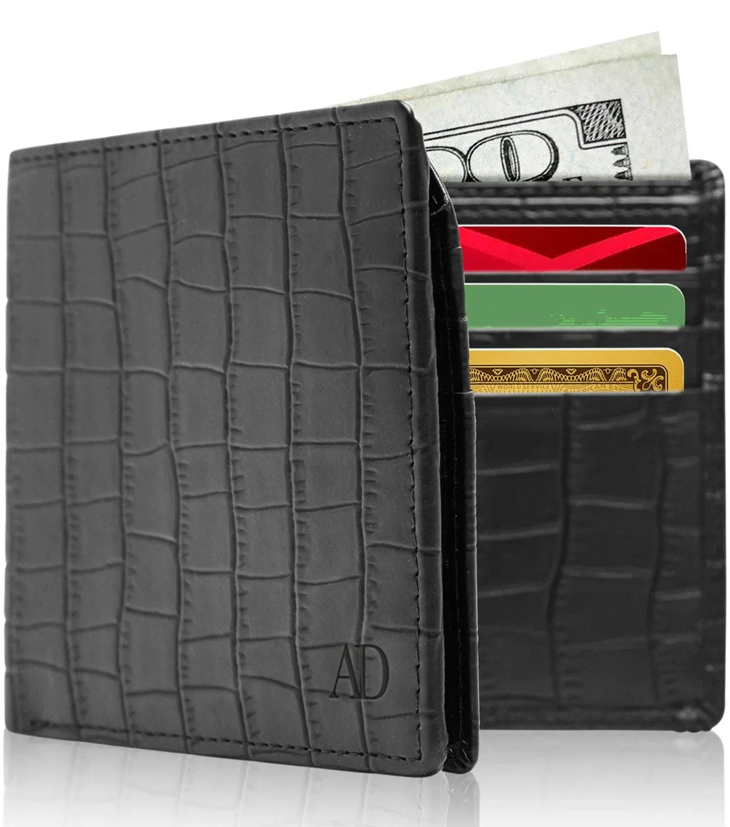Vegan Leather Bifold Wallet - Image 31