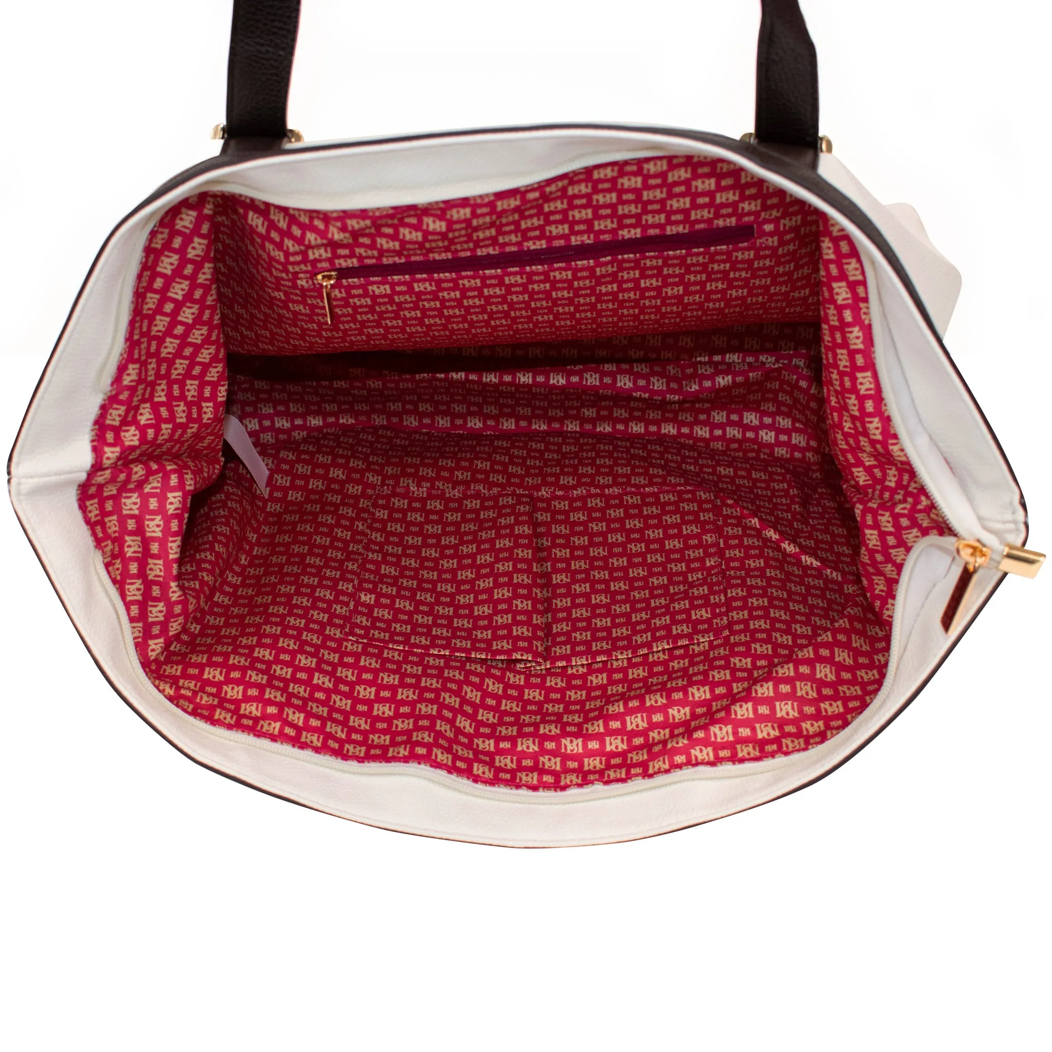 Anna XL Vegan Leather Weekender Duffel Bag - Image 11