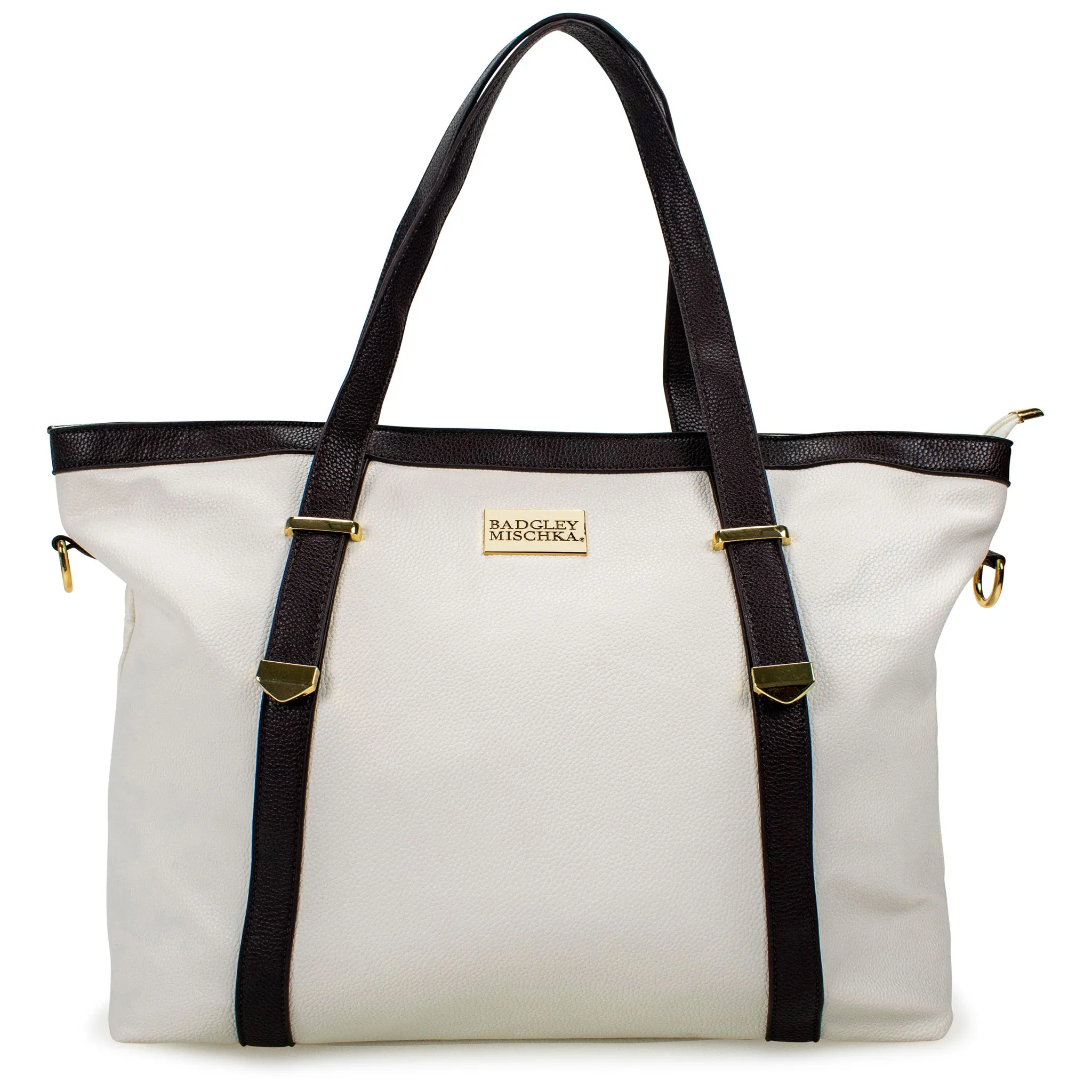 Anna XL Vegan Leather Weekender Duffel Bag - Image 12
