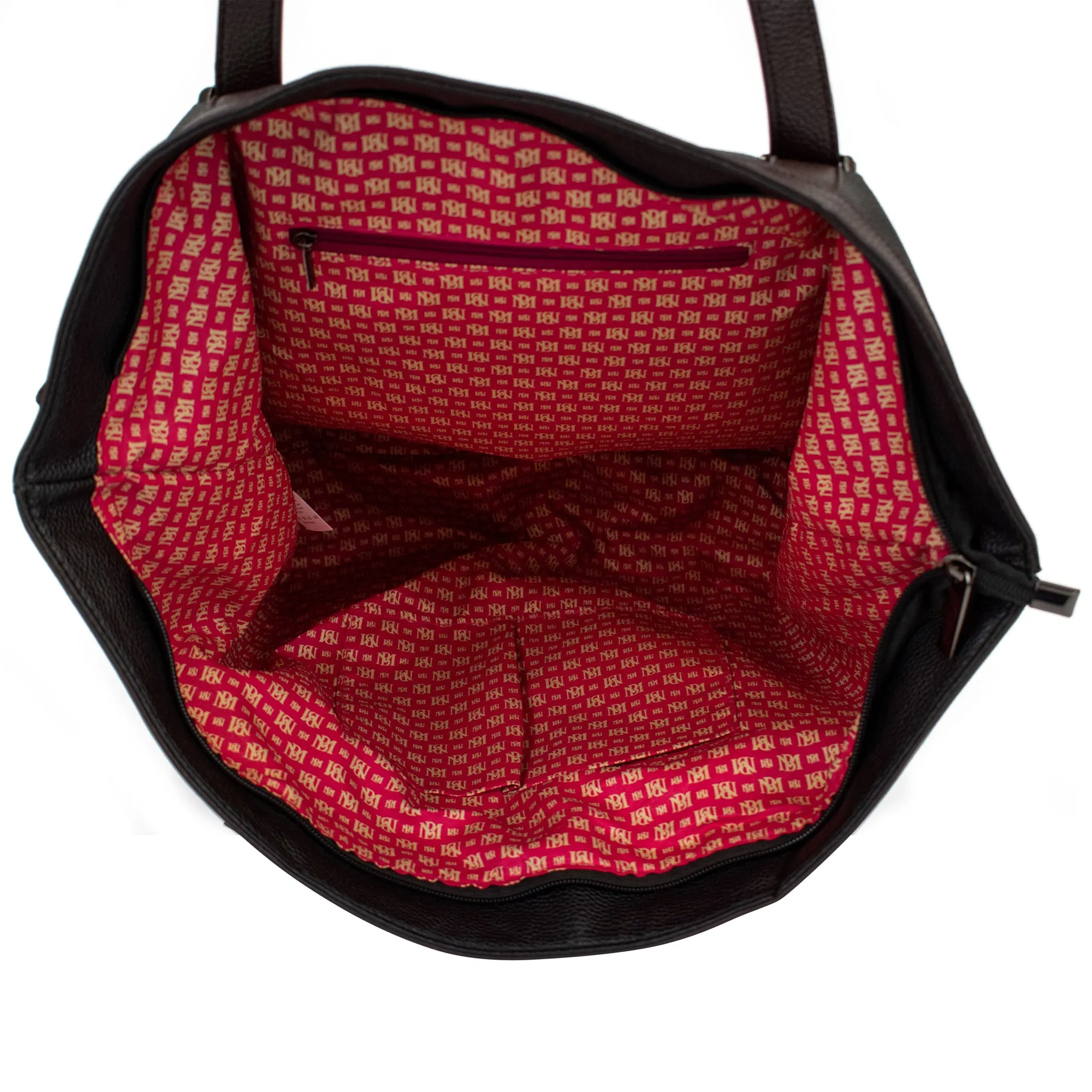 Anna XL Vegan Leather Weekender Duffel Bag - Image 3
