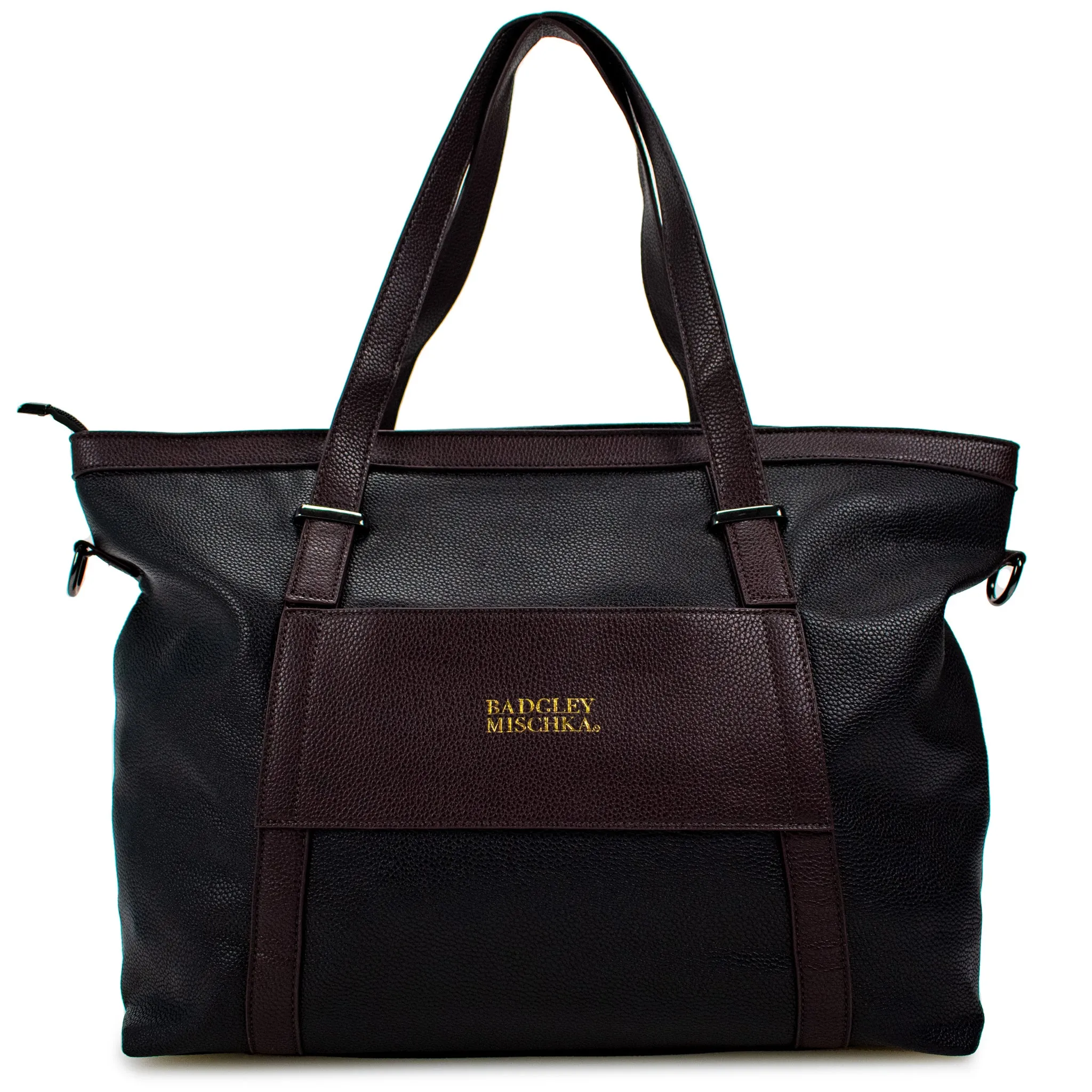 Anna XL Vegan Leather Weekender Duffel Bag - Image 6