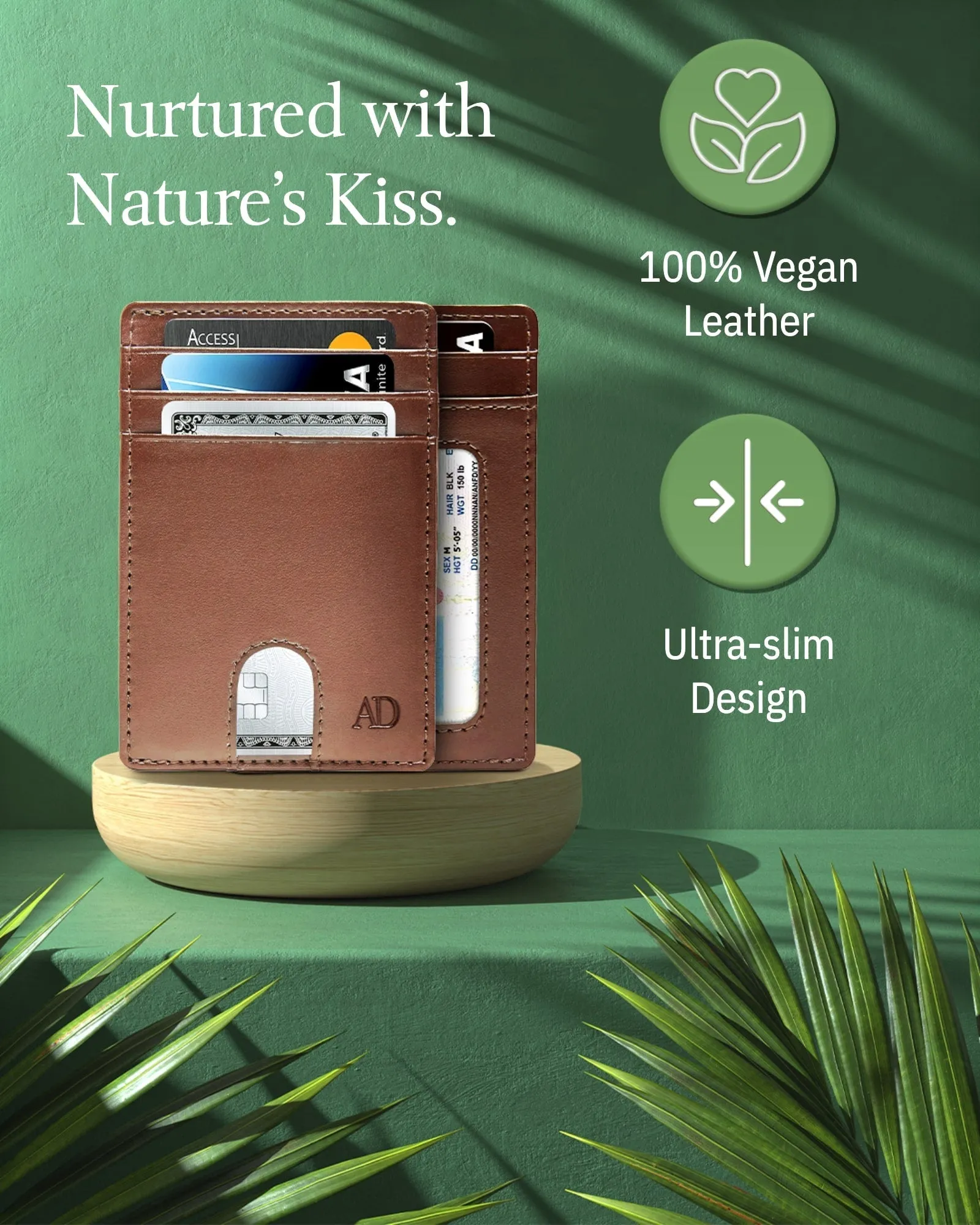Vegan Slim Card Holder - Image 14