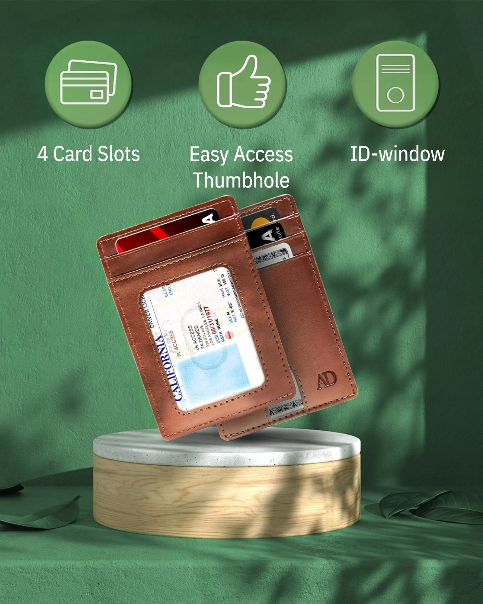 Vegan Slim Card Holder - Image 15