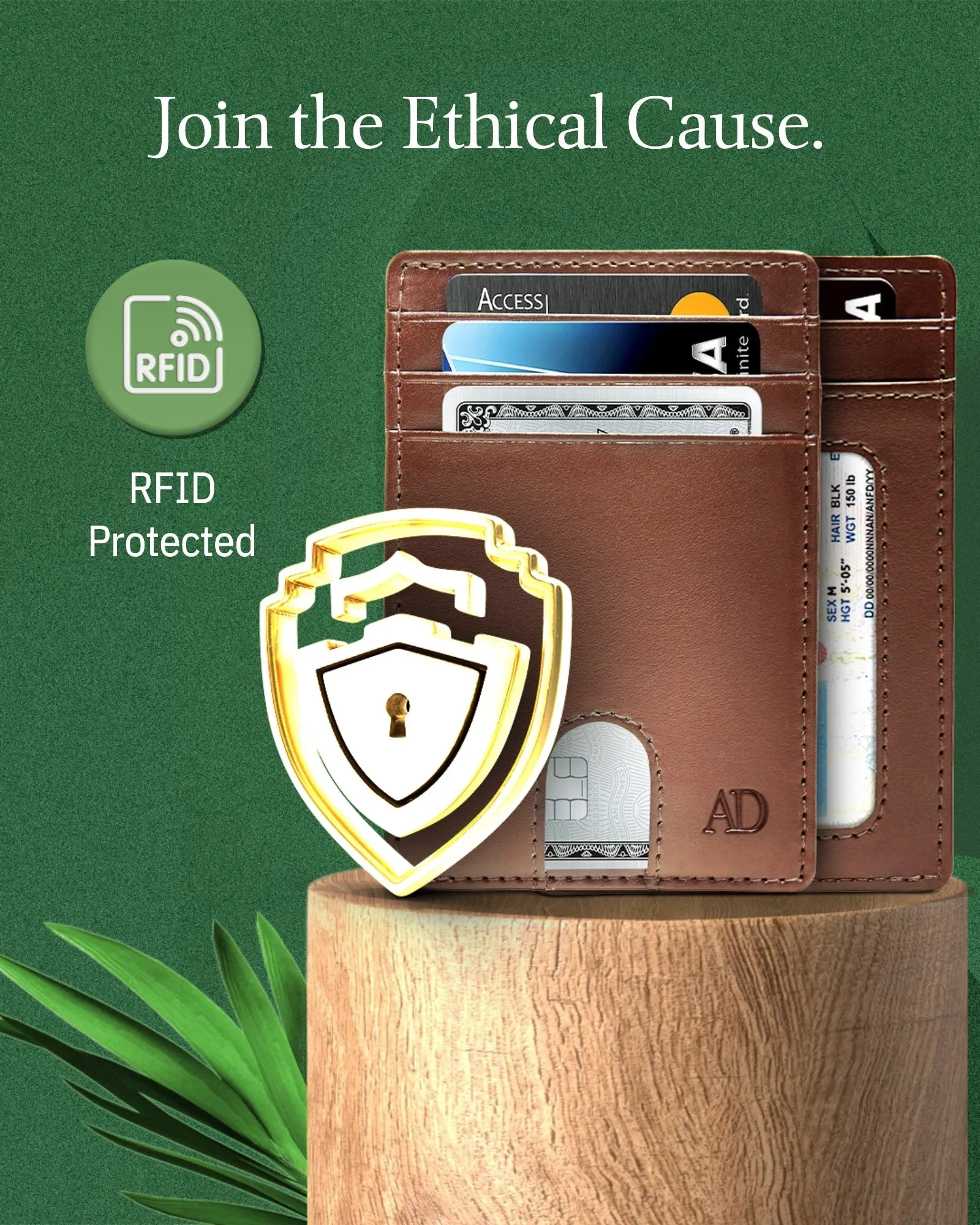 Vegan Slim Card Holder - Image 16