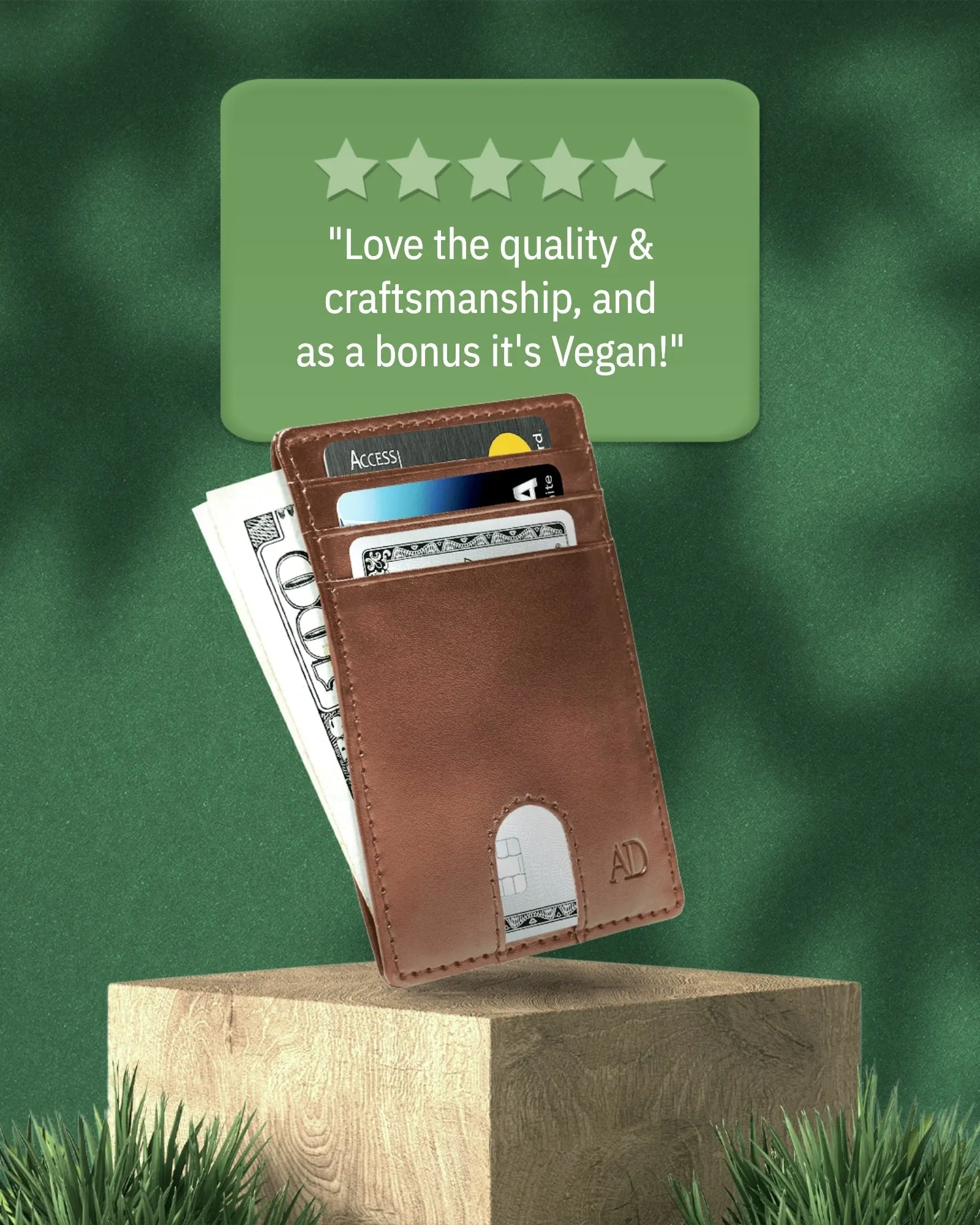 Vegan Slim Card Holder - Image 17