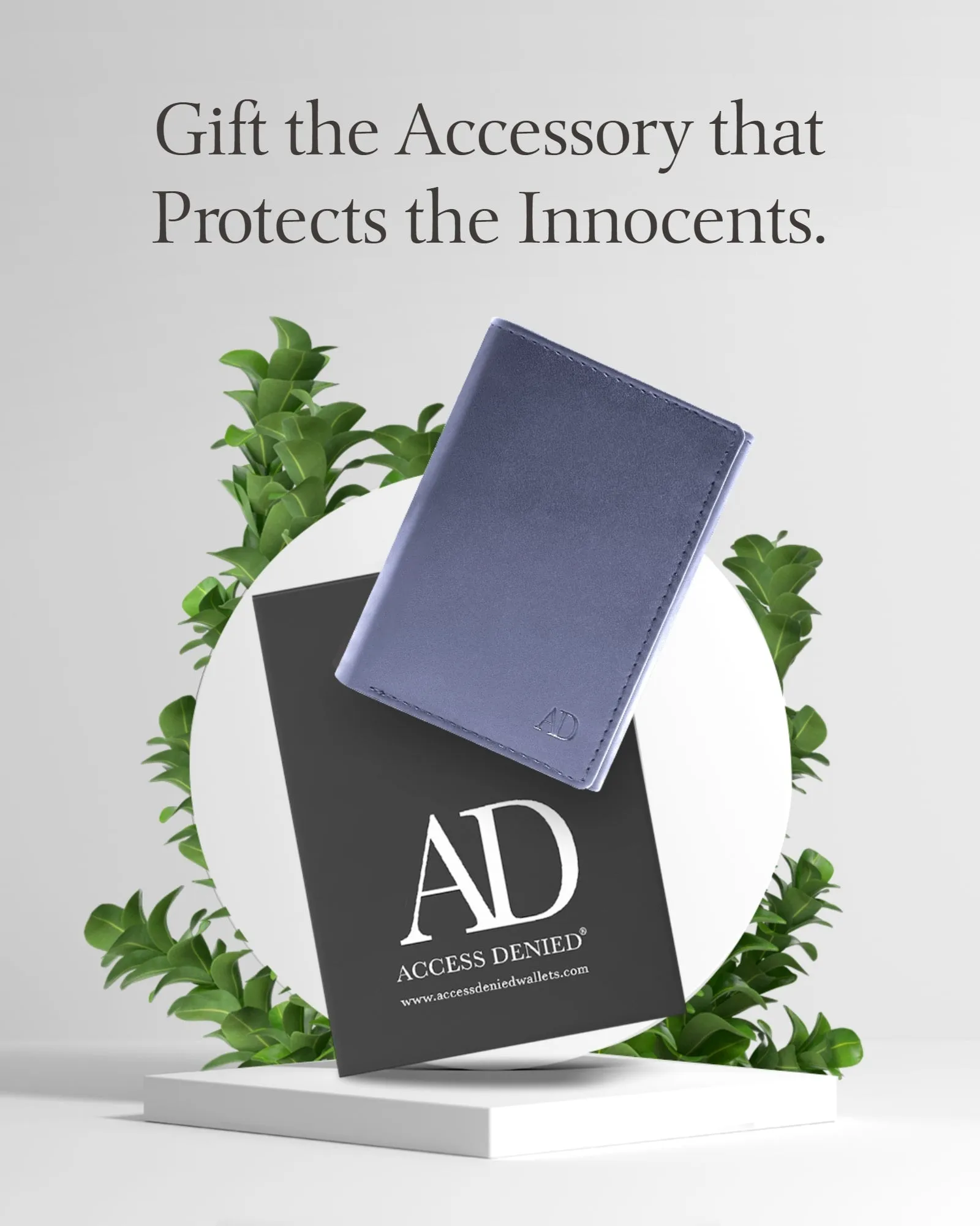 Vegan Trifold Wallet With ID Window - Image 18