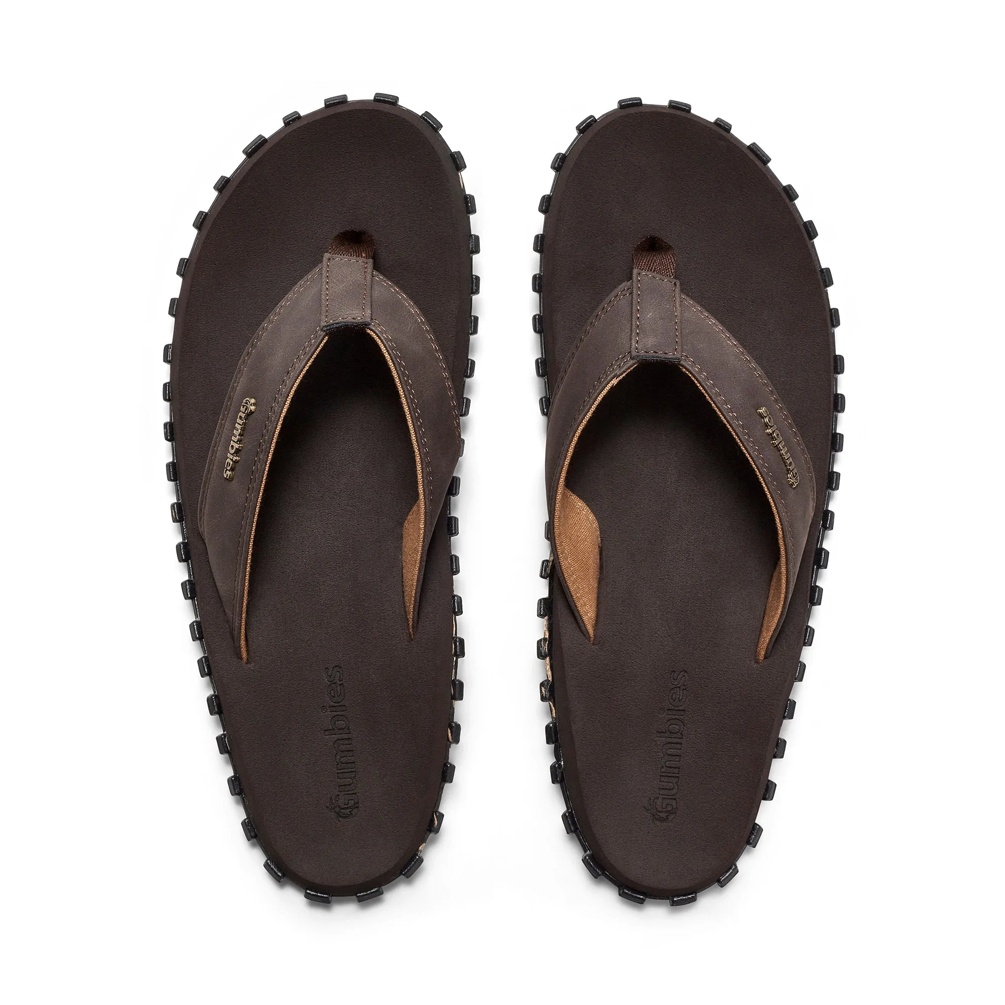 Vegovert Flip-Flops - Men's - Brown - Image 3
