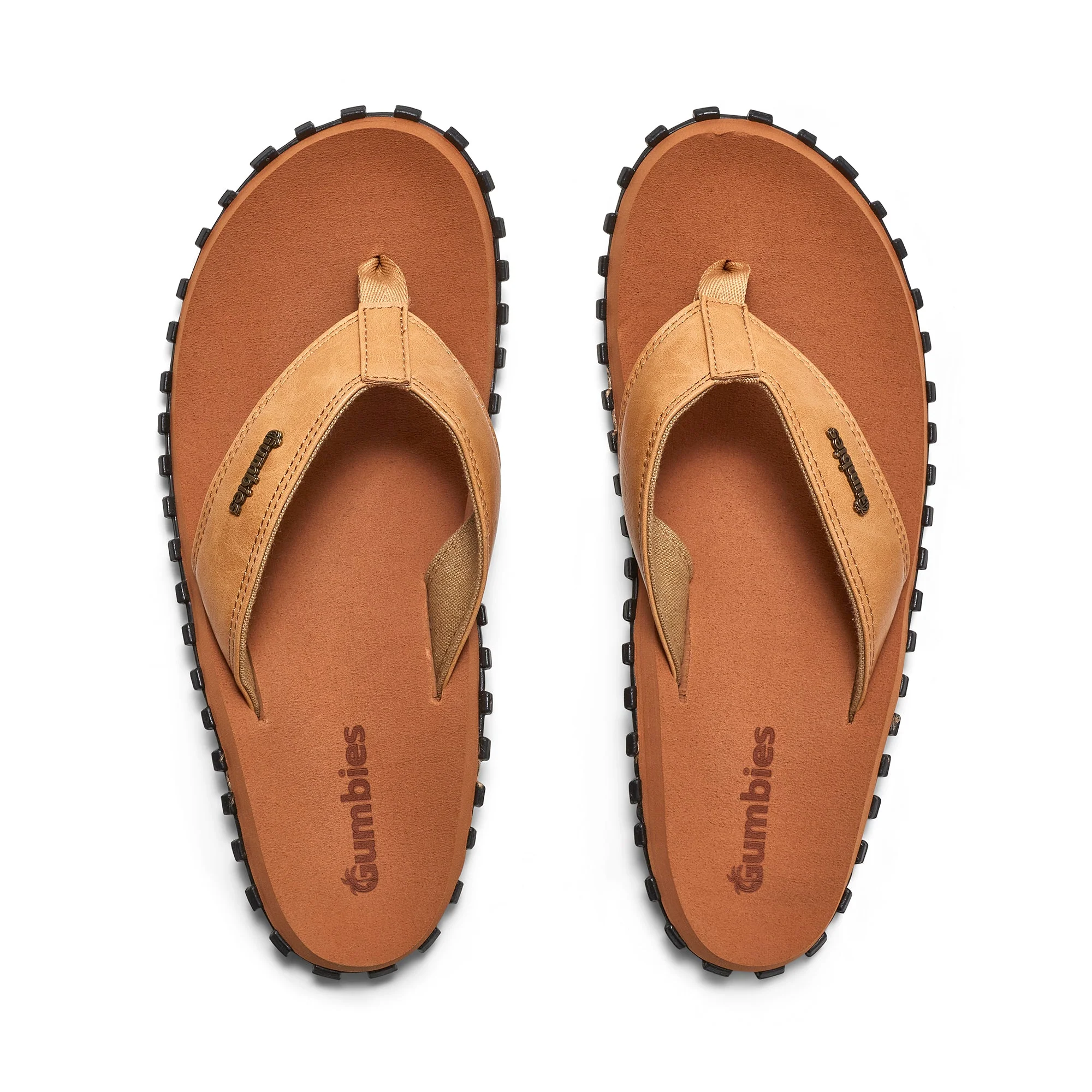 Vegovert Flip-Flops - Men's - Tan - Image 5