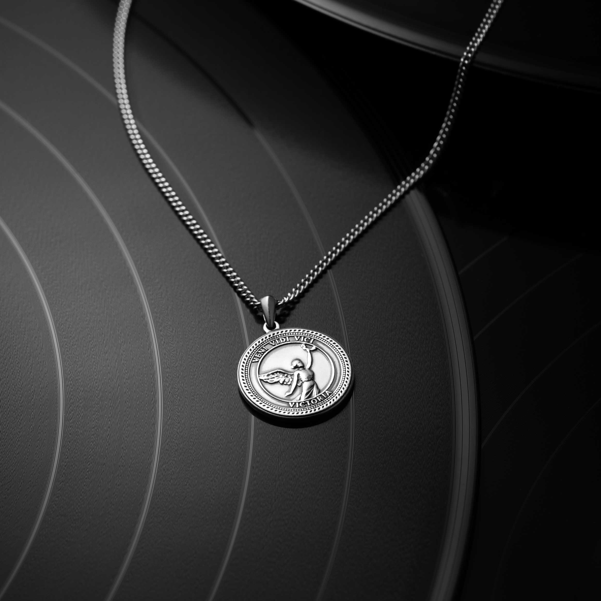 Veni Vidi Vici Necklace - Sterling Silver - Image 2