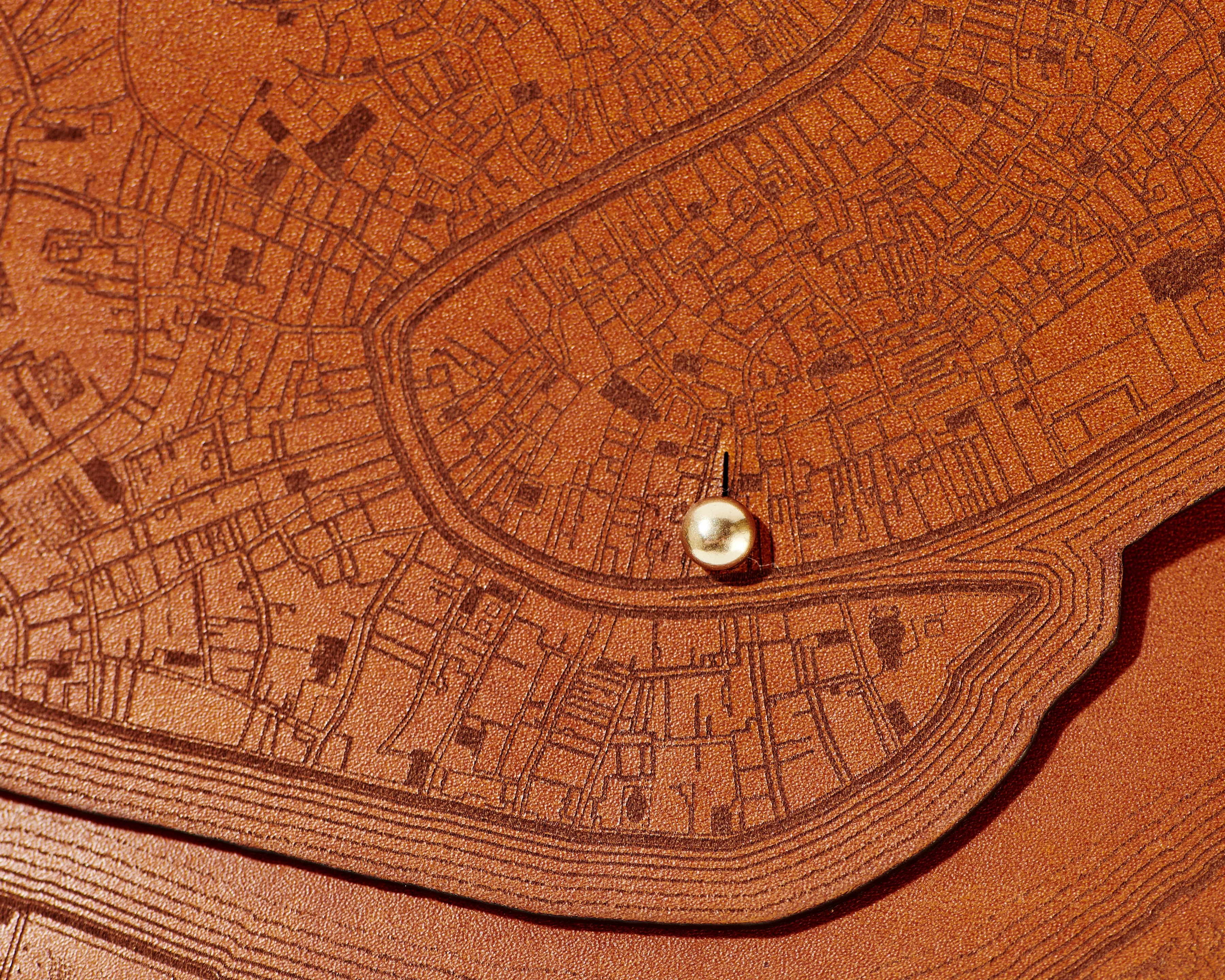 Venice Map Clutch - Image 3