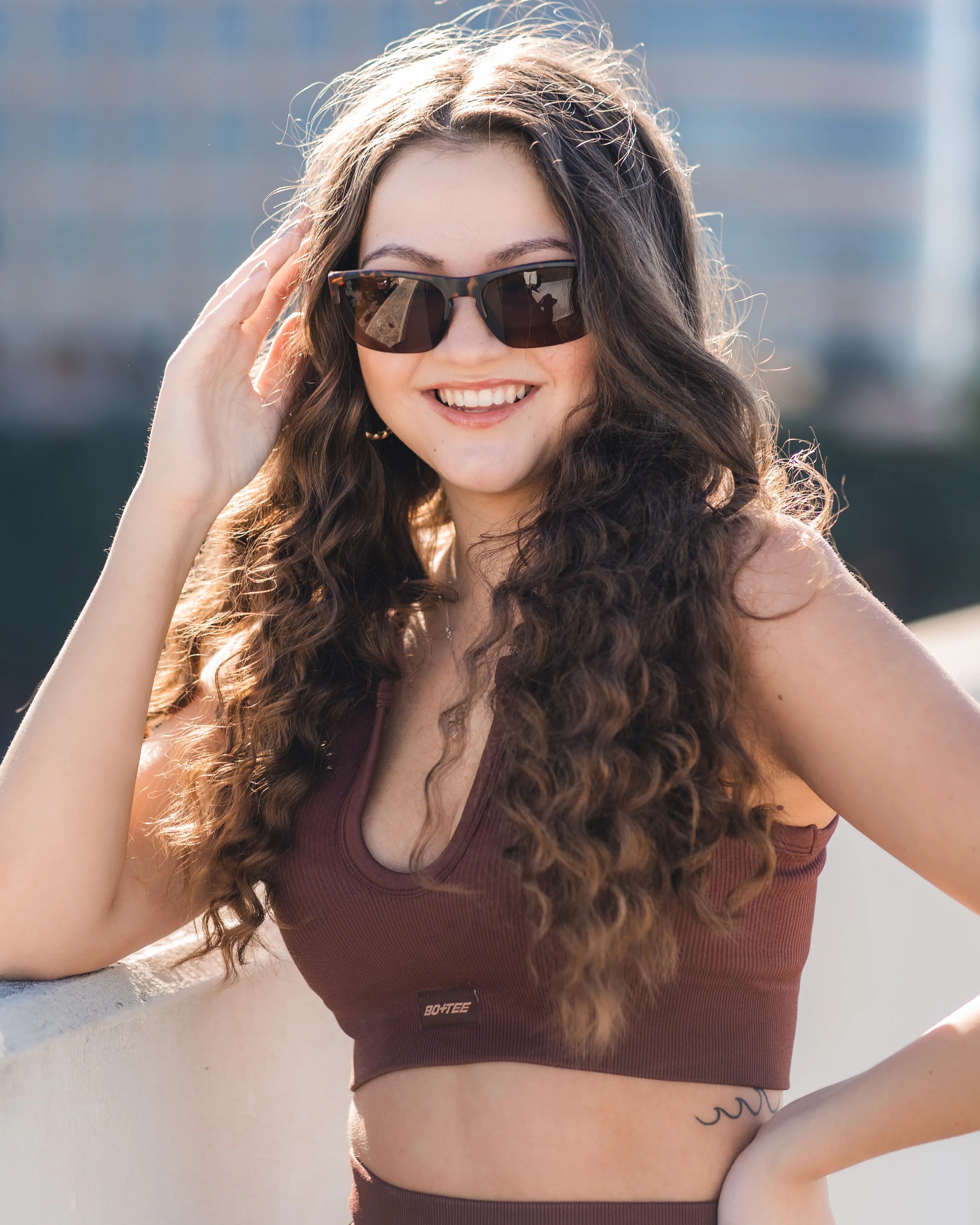 Victor Sunglasses – Stylish Half-Frame UV Protection - Image 4