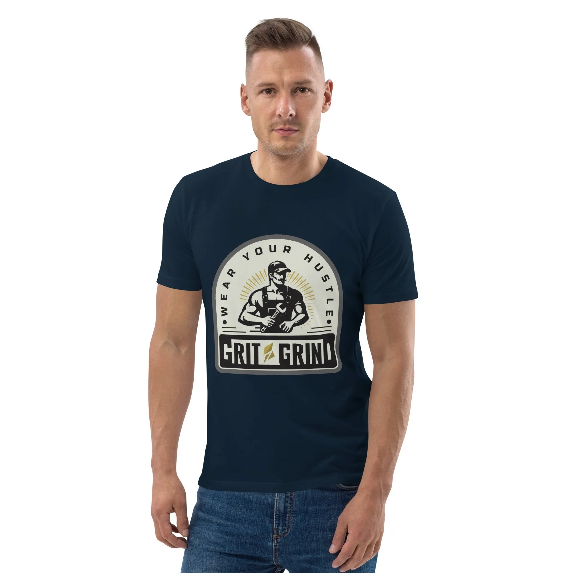Vintage Grit T-Shirt – Organic Cotton Tee - Image 5