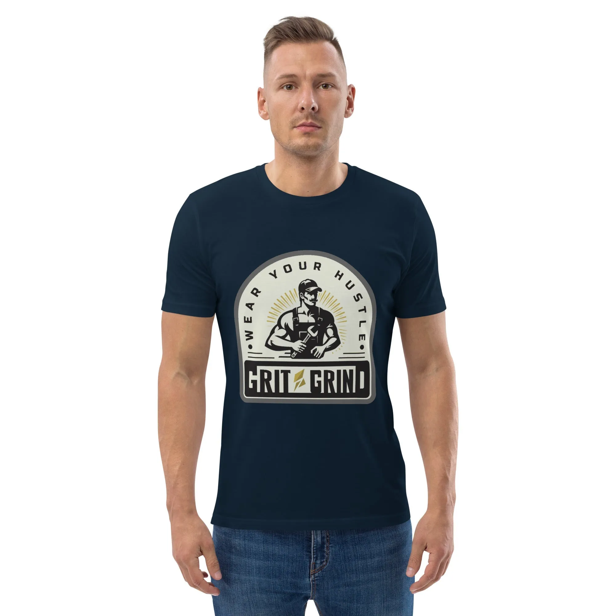 Vintage Grit T-Shirt – Organic Cotton Tee - Image 6