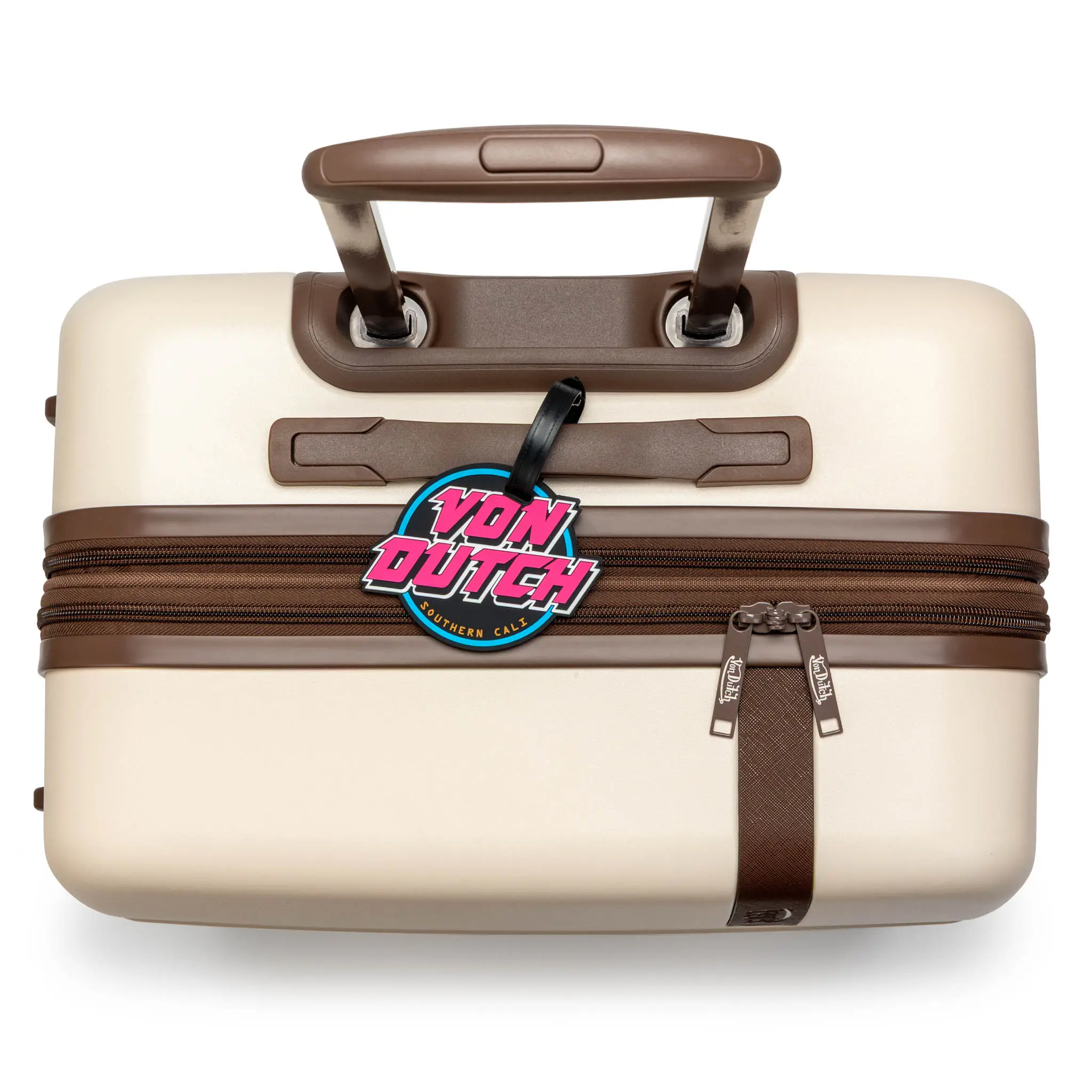 80s Neon 2-Piece Suitcase ID Tag Set with Adjustable Straps - Image 4