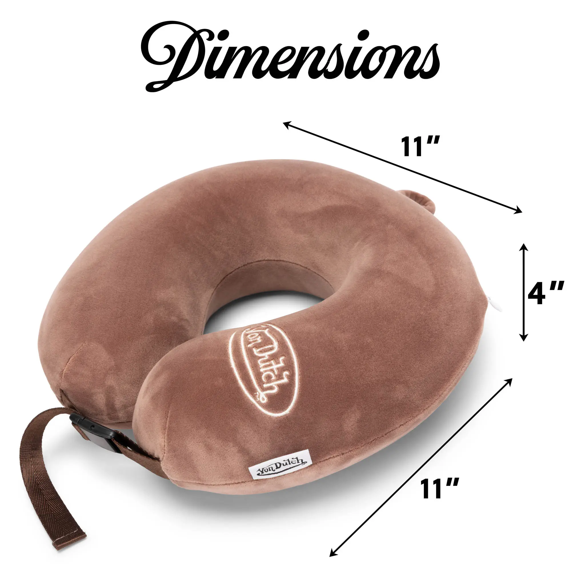 Classic Memory Foam Travel Neck Pillow - Image 4
