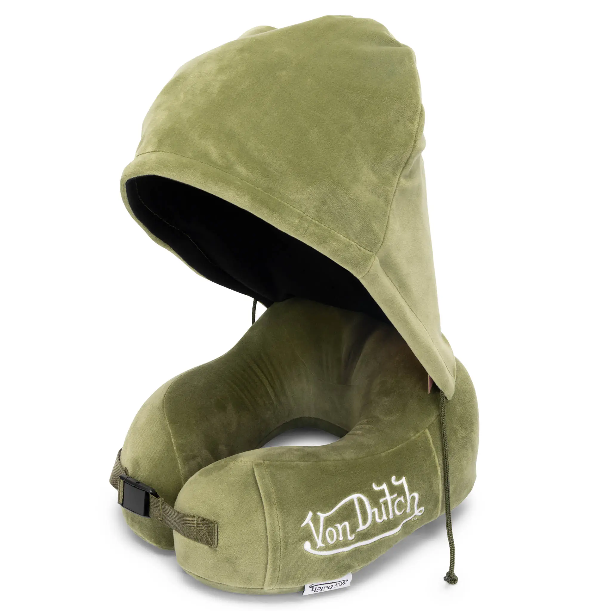 Eyeconic Hooded Ergonomic Memory Foam Travel Neck Pillow - Image 12