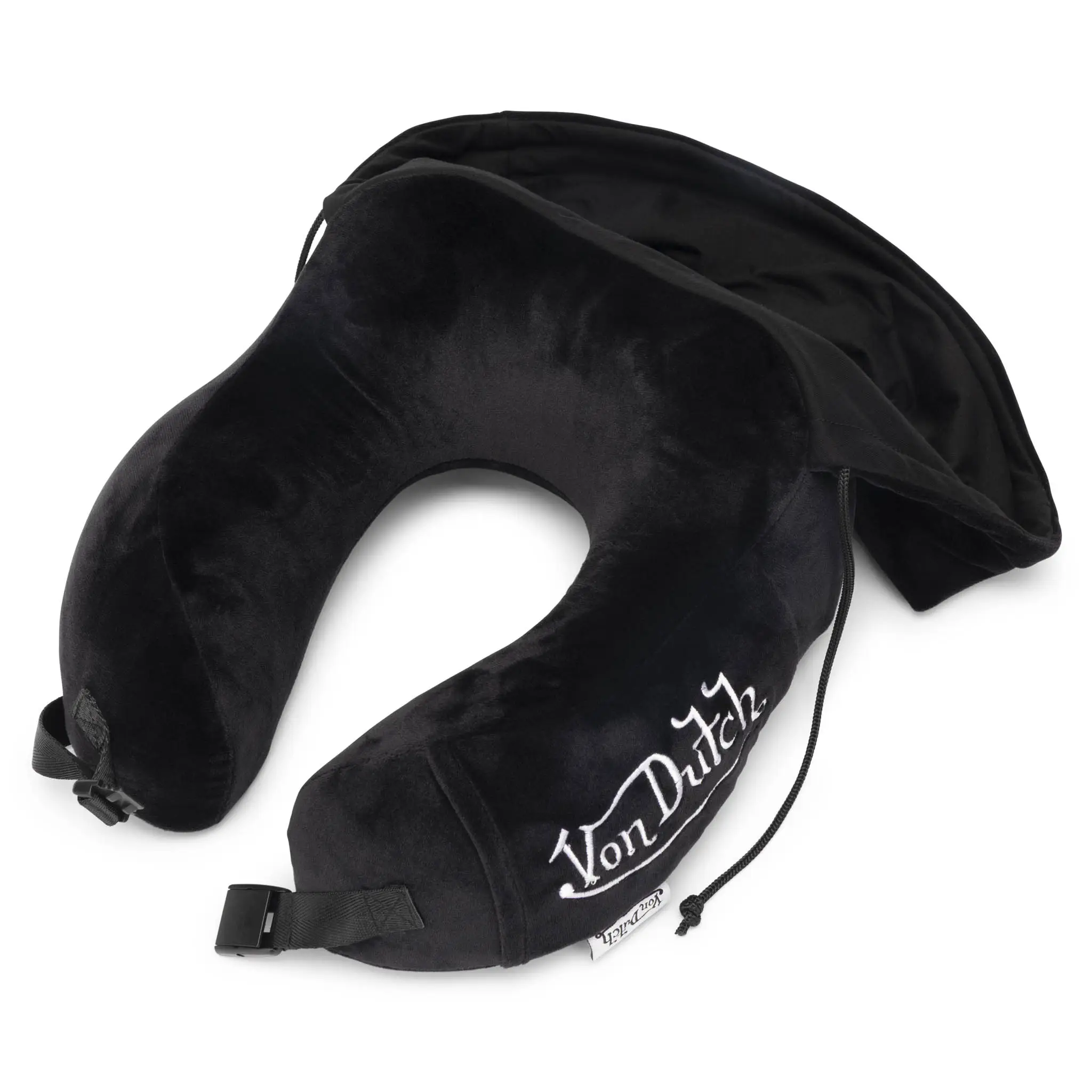Eyeconic Hooded Ergonomic Memory Foam Travel Neck Pillow - Image 8