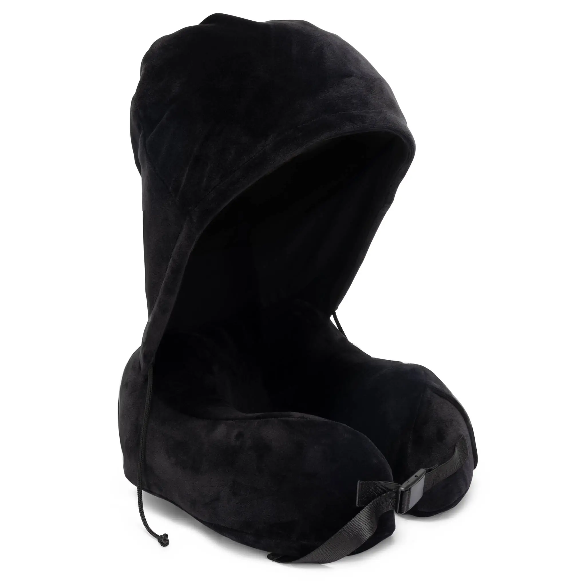 Eyeconic Hooded Ergonomic Memory Foam Travel Neck Pillow - Image 9