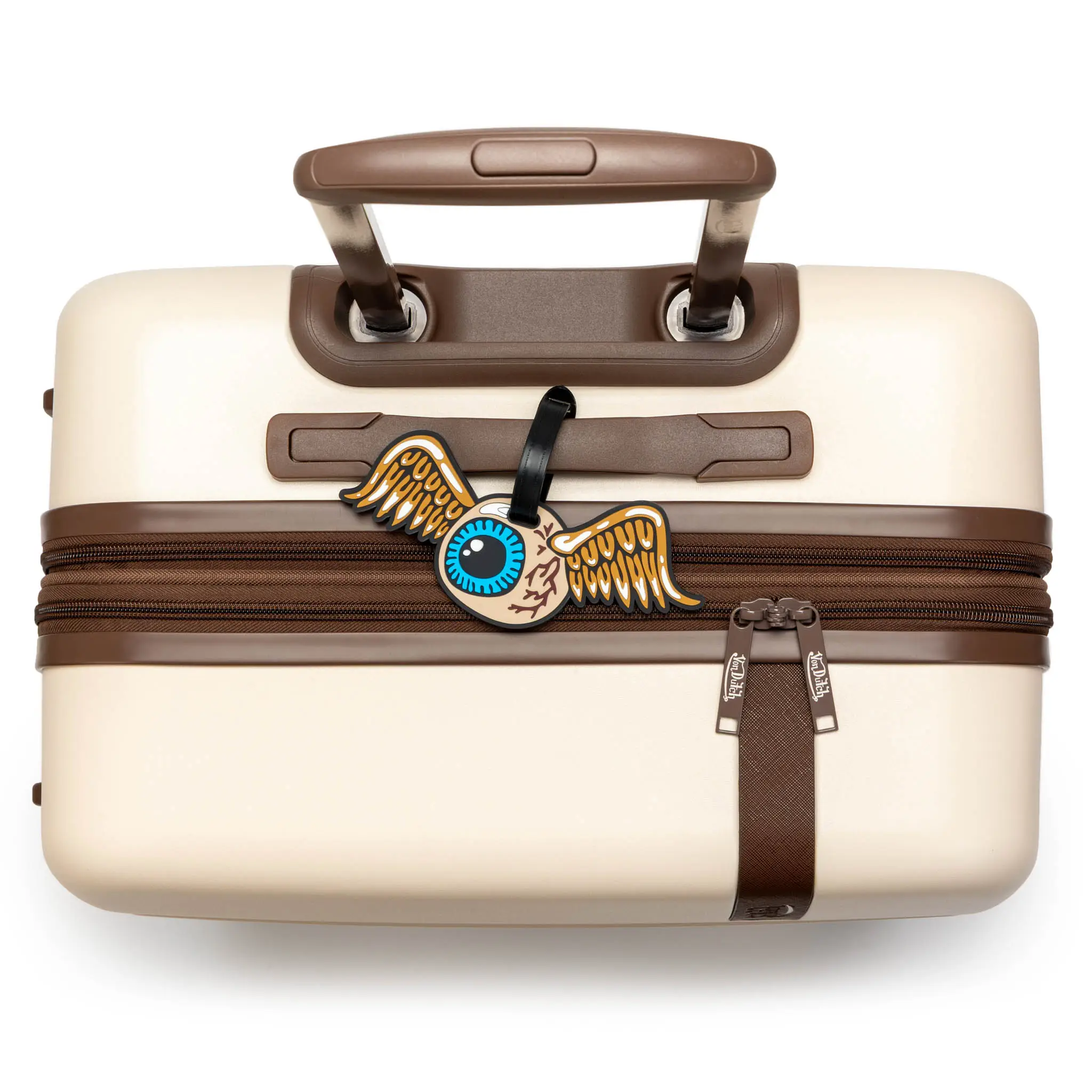 Flying Eyeball 2-Piece Suitcase ID Tag Set with Adjustable Straps - Image 4