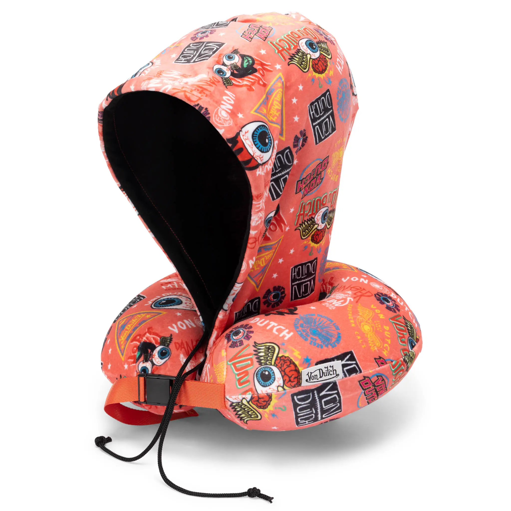 Jax Hooded Memory Foam Travel Neck Pillow - Image 10