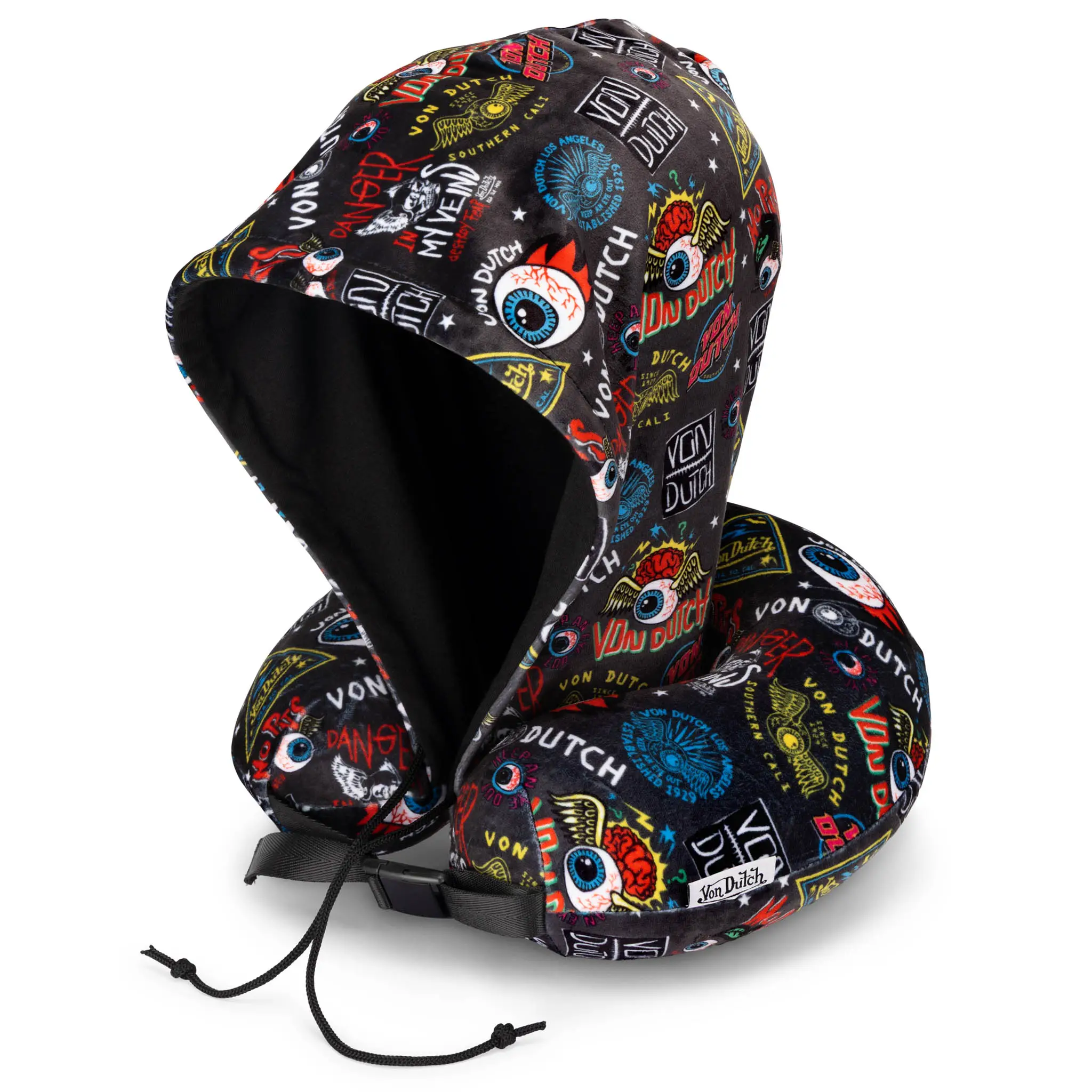 Jax Hooded Memory Foam Travel Neck Pillow - Image 11