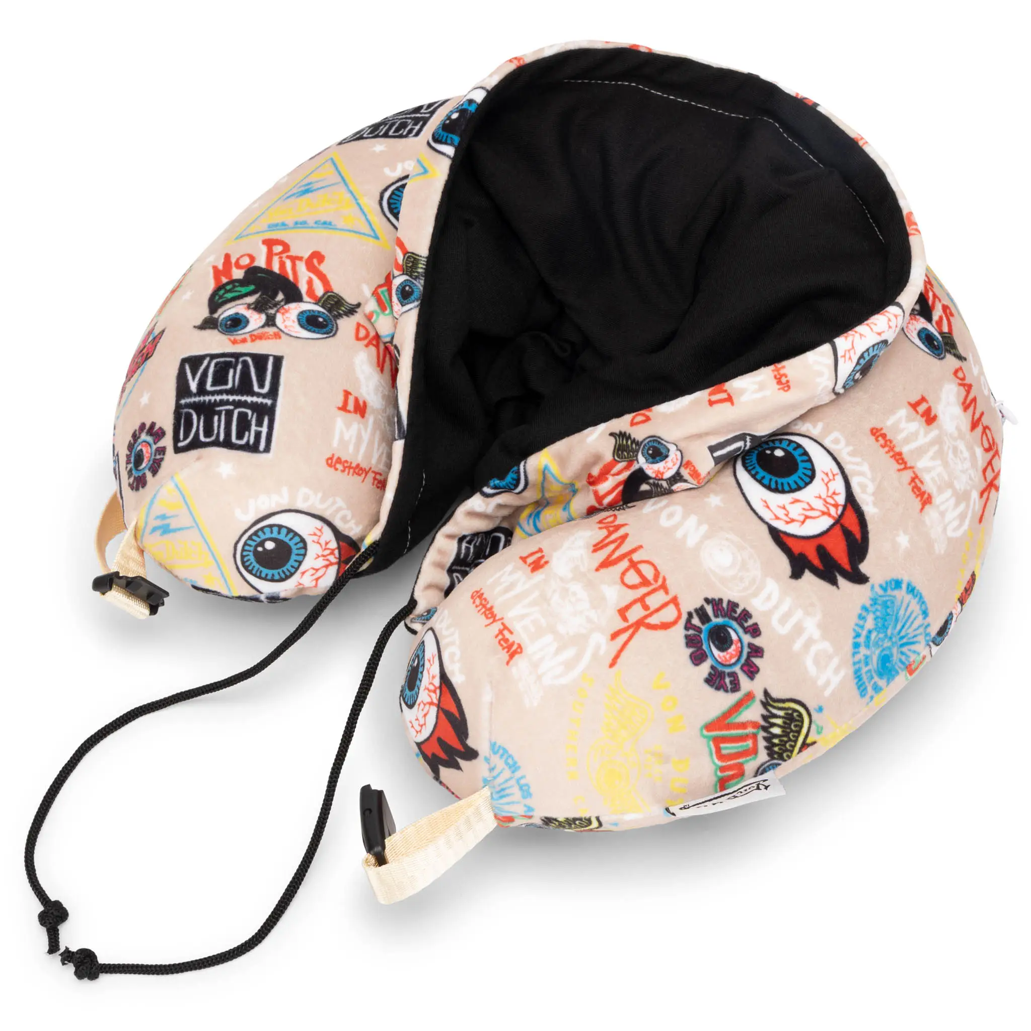 Jax Hooded Memory Foam Travel Neck Pillow - Image 8