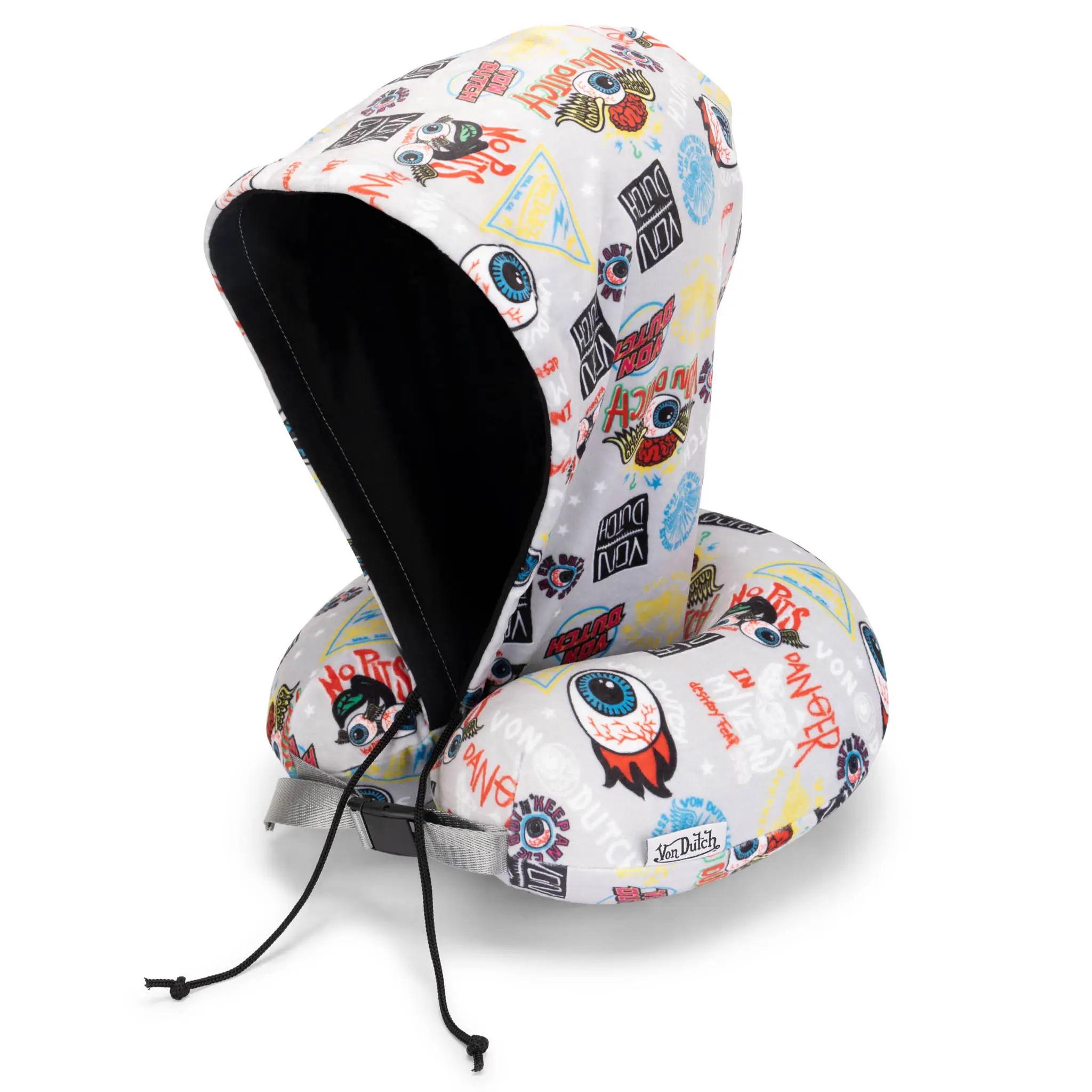 Jax Hooded Memory Foam Travel Neck Pillow - Image 9