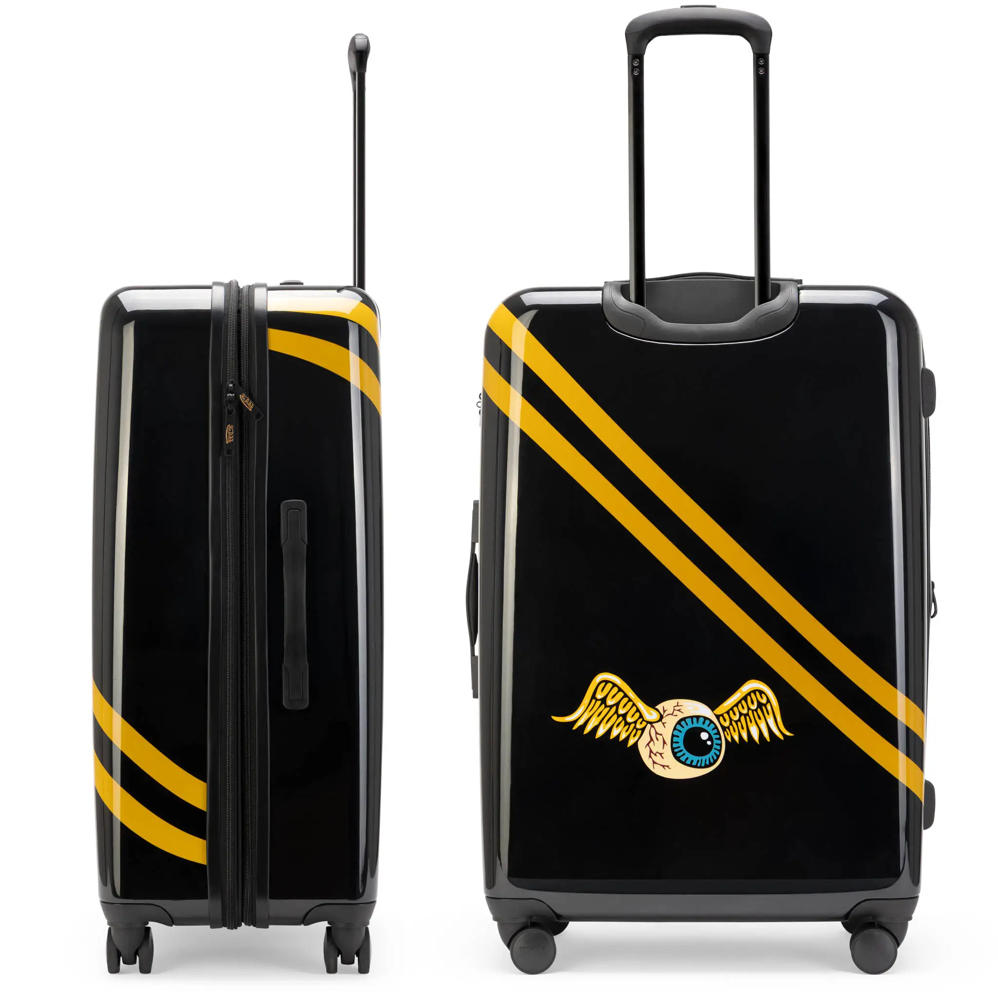 Kustom Kulture 3-Piece Expandable Hardside Spinner Luggage Set - Image 7