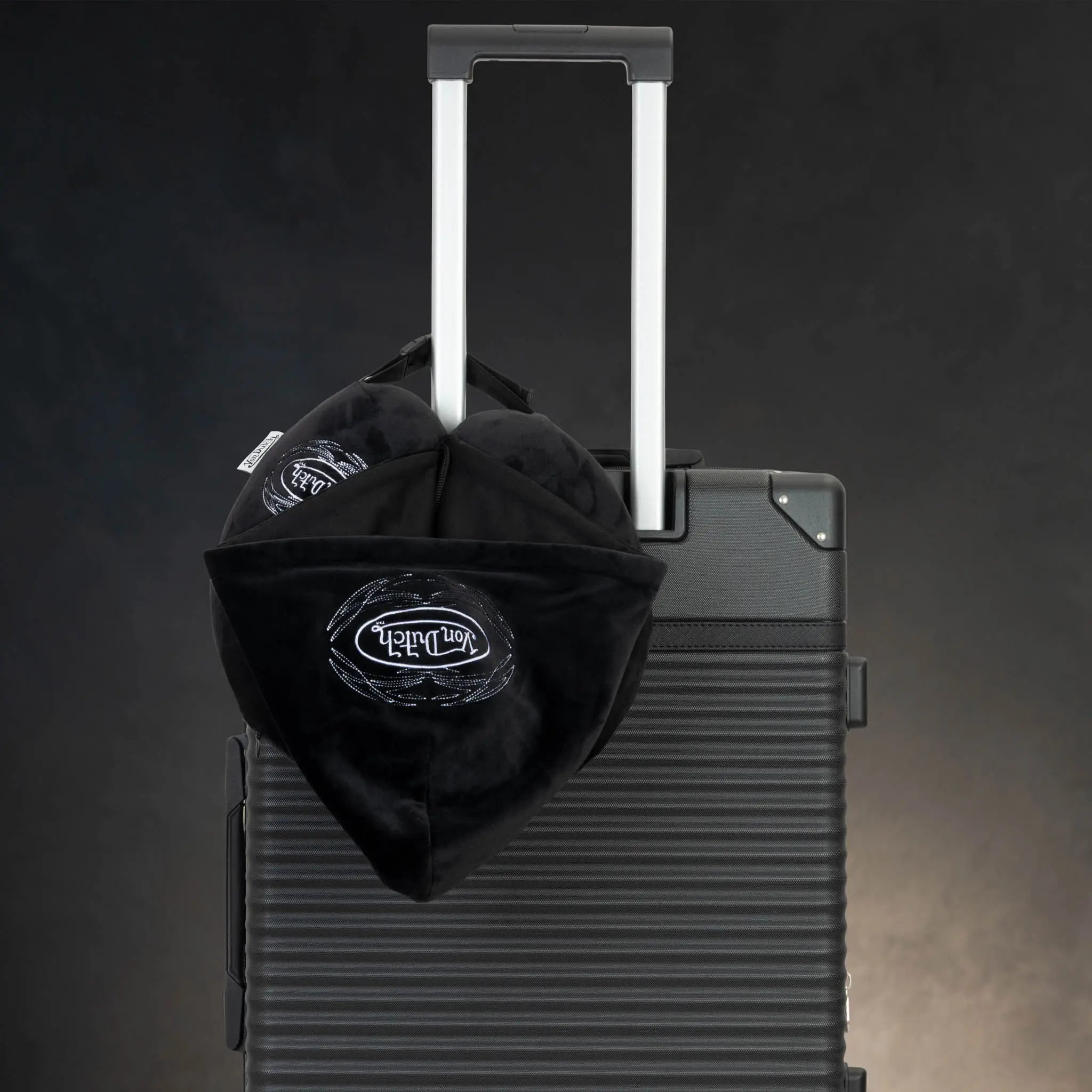 Von Dutch Pinstripe Hooded Memory Foam Pillow - Image 3