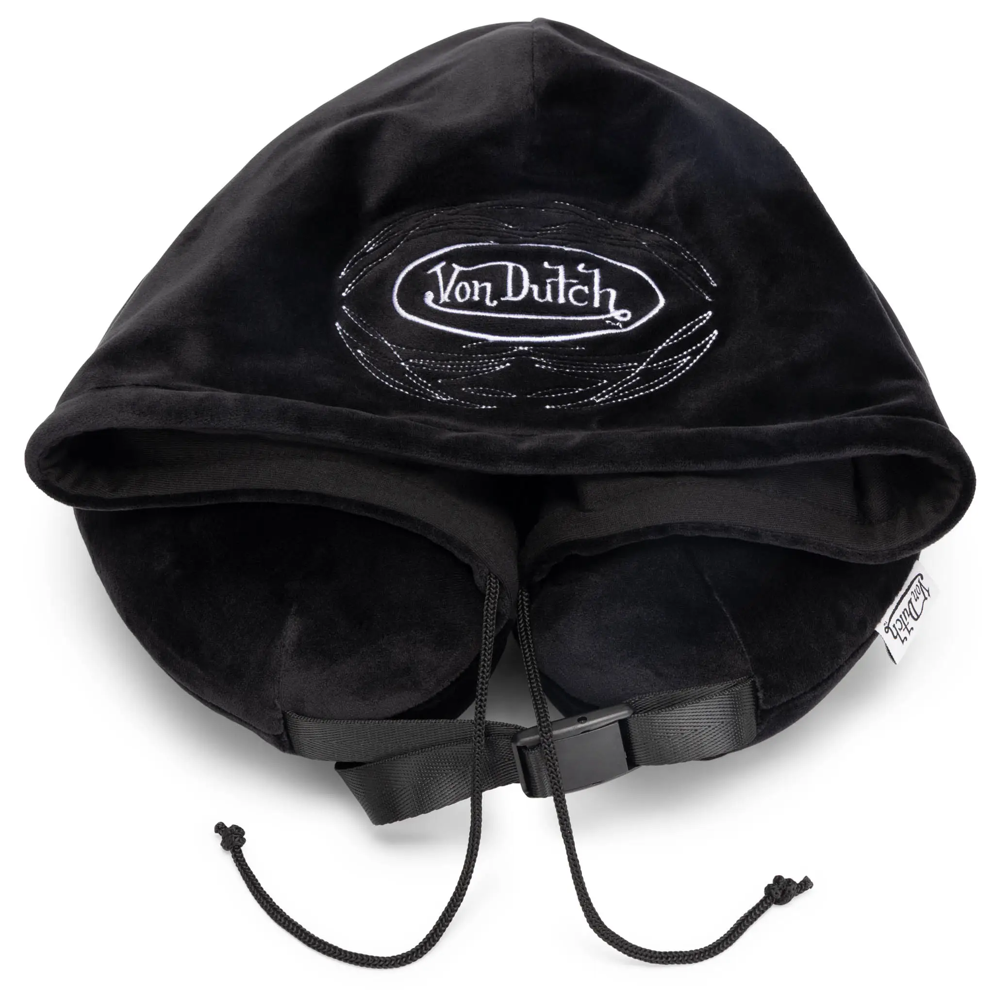 Von Dutch Pinstripe Hooded Memory Foam Pillow - Image 5