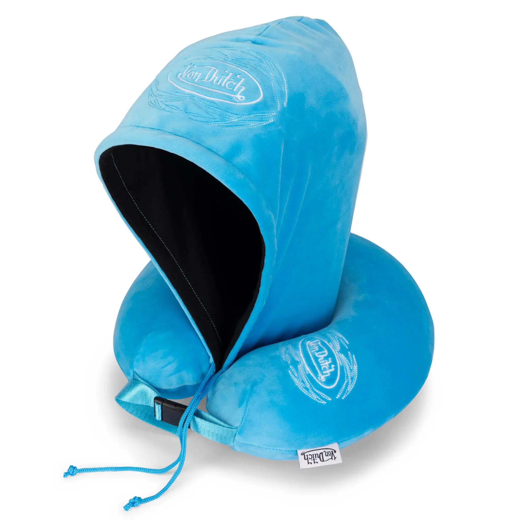 Von Dutch Pinstripe Hooded Memory Foam Pillow - Image 9