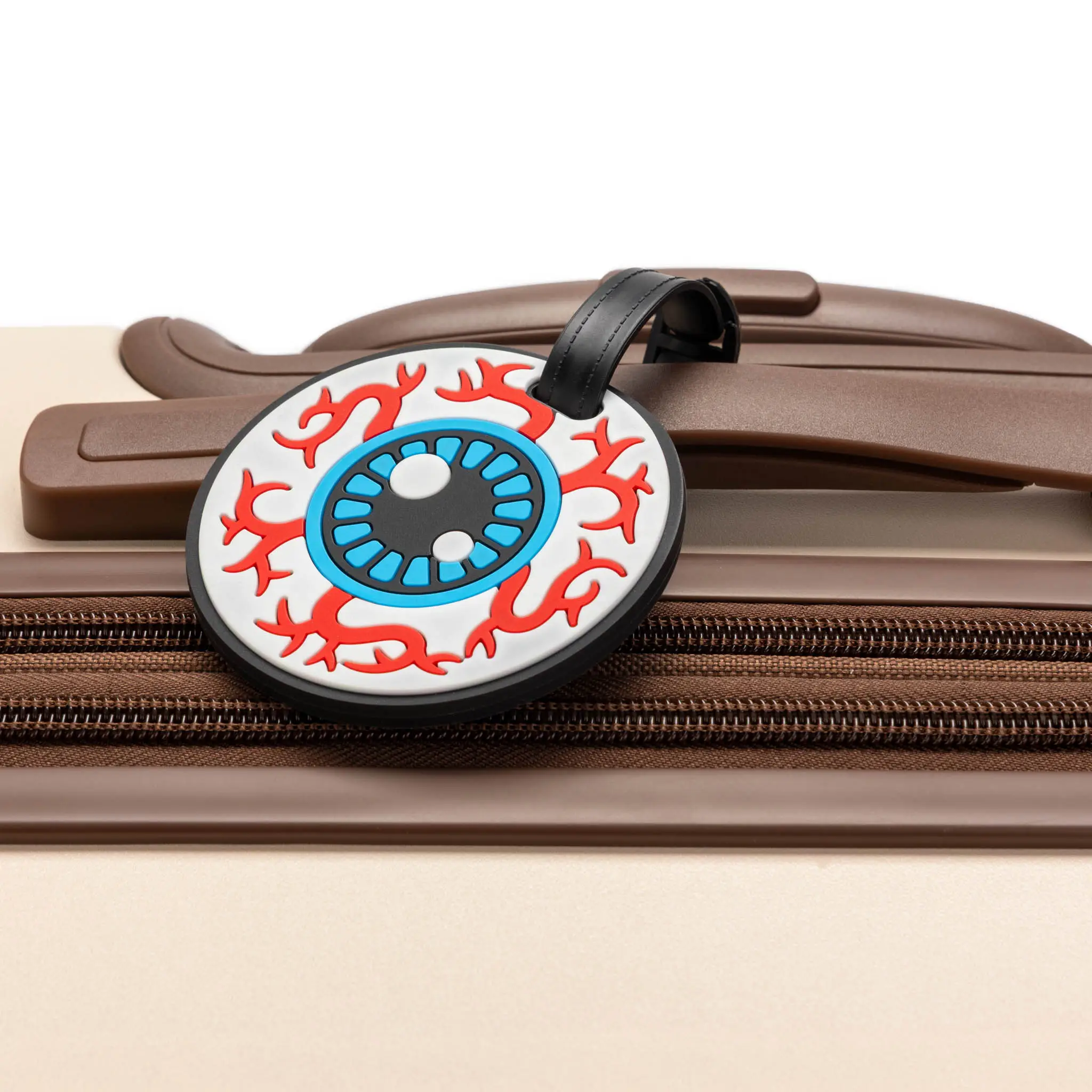 Vision 2-Piece Suitcase ID Tag Set with Adjustable Straps - Image 3