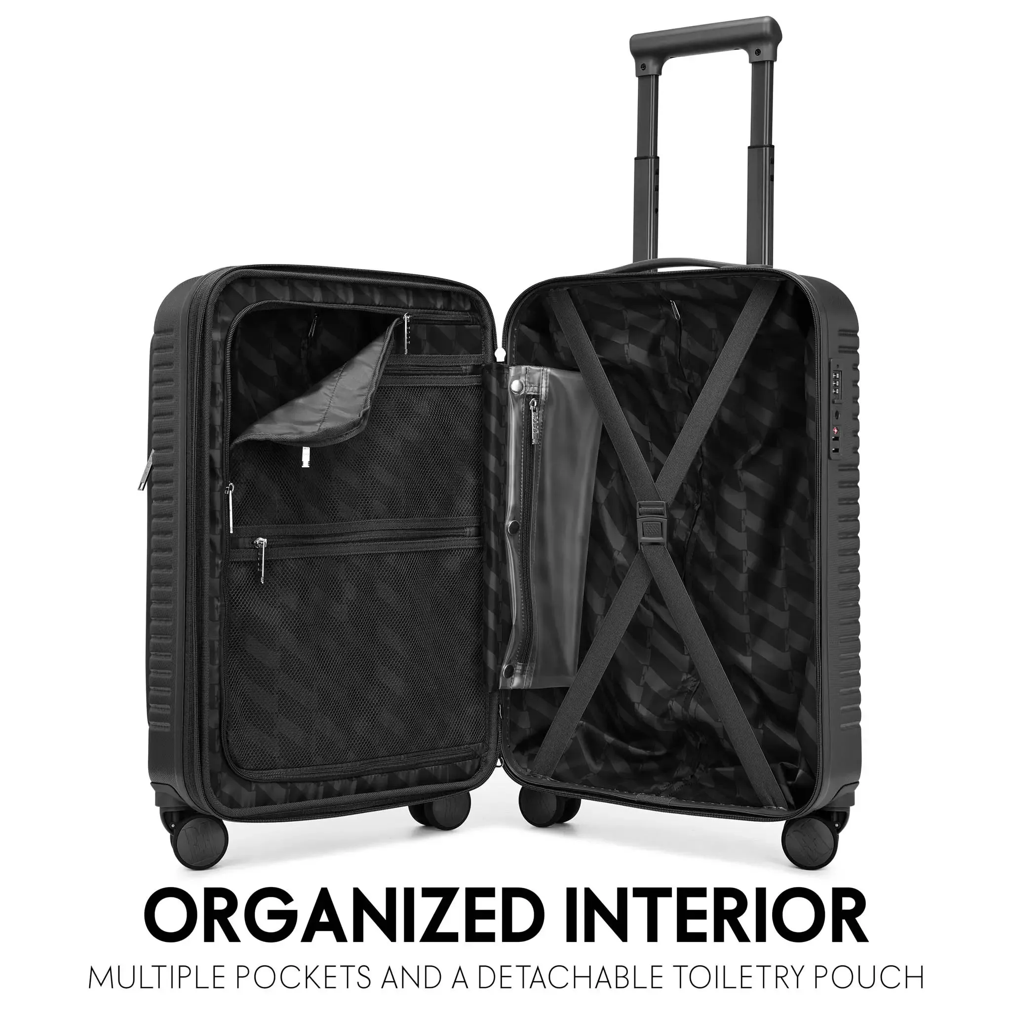 Roamer Escape Expandable 4 Piece Luggage Set - Image 6