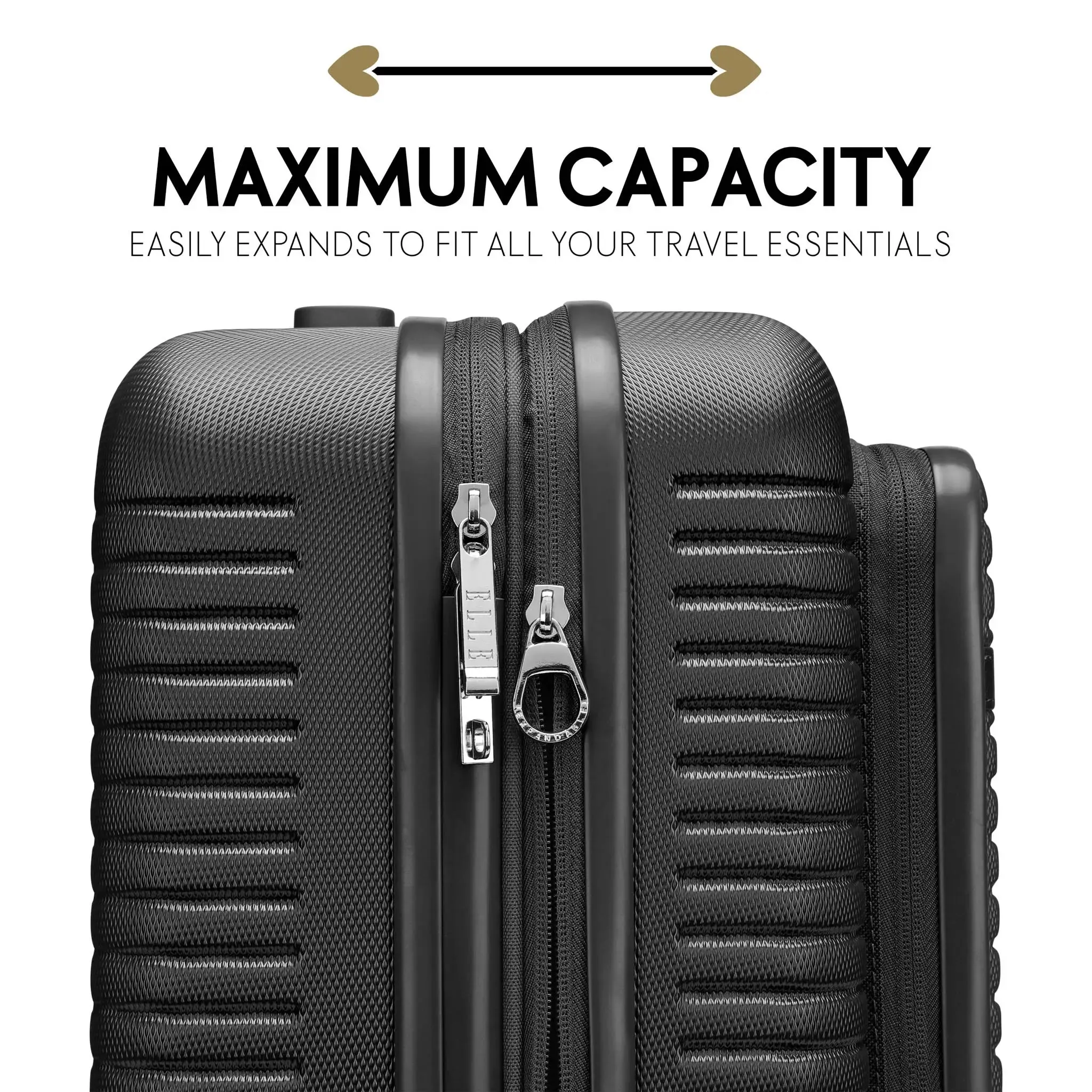 Roamer Escape Expandable 4 Piece Luggage Set - Image 9