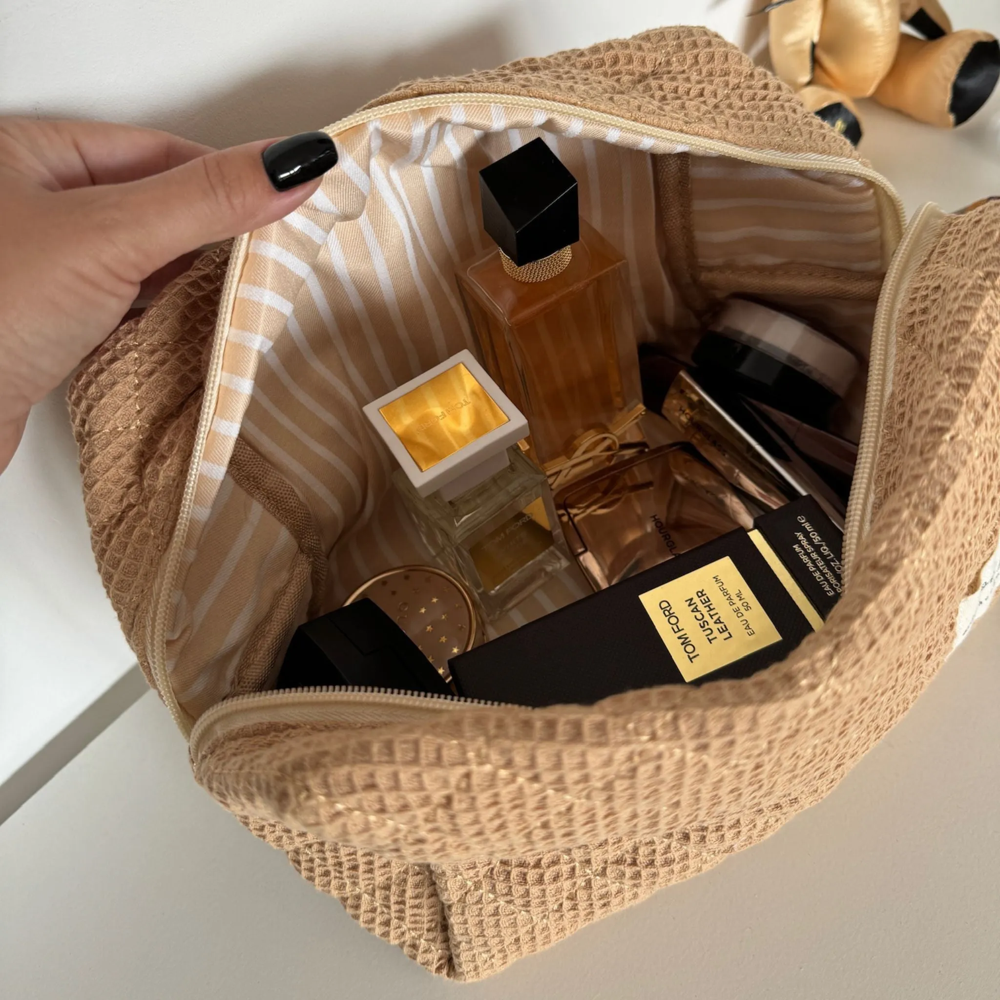Waffle Large Makeup Bag - Image 2