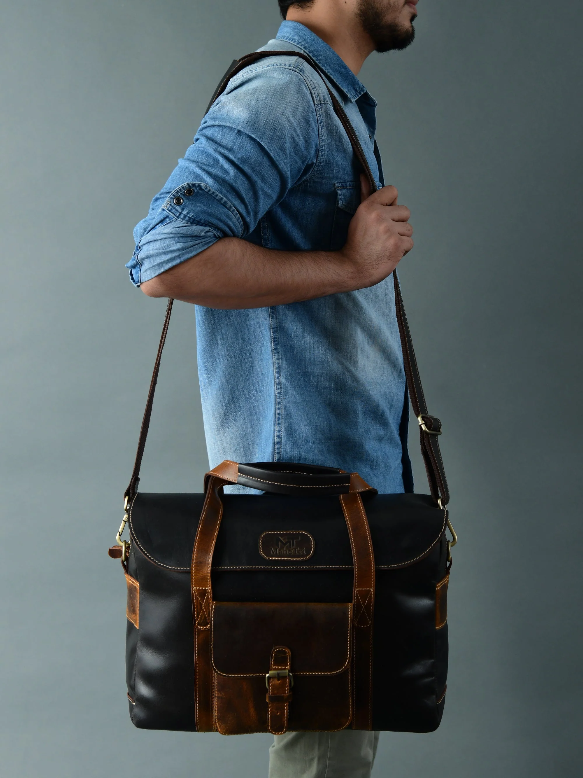 Walker Office Travel Top Handle Bag - Image 5