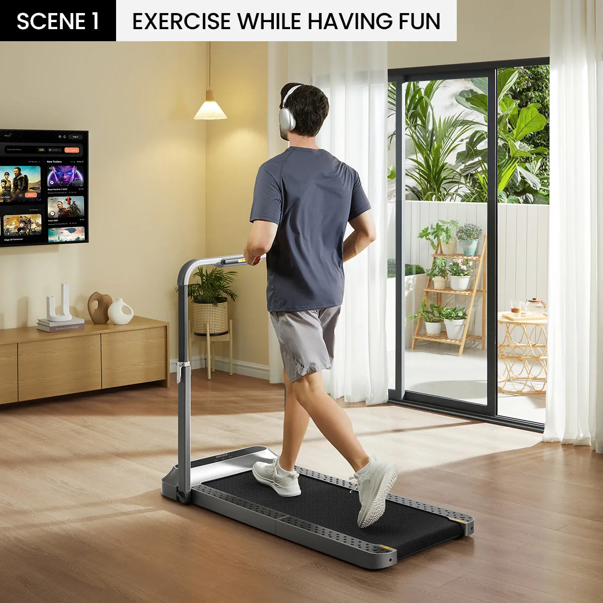 WalkingPad R2 Walk&Run 2IN1 Foldable Treadmill - Image 3