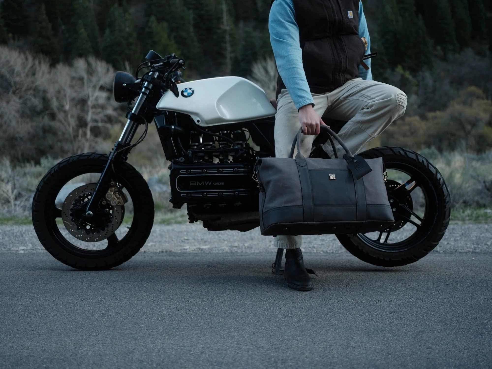 Waxed Canvas Kona Duffel Bag - Image 4