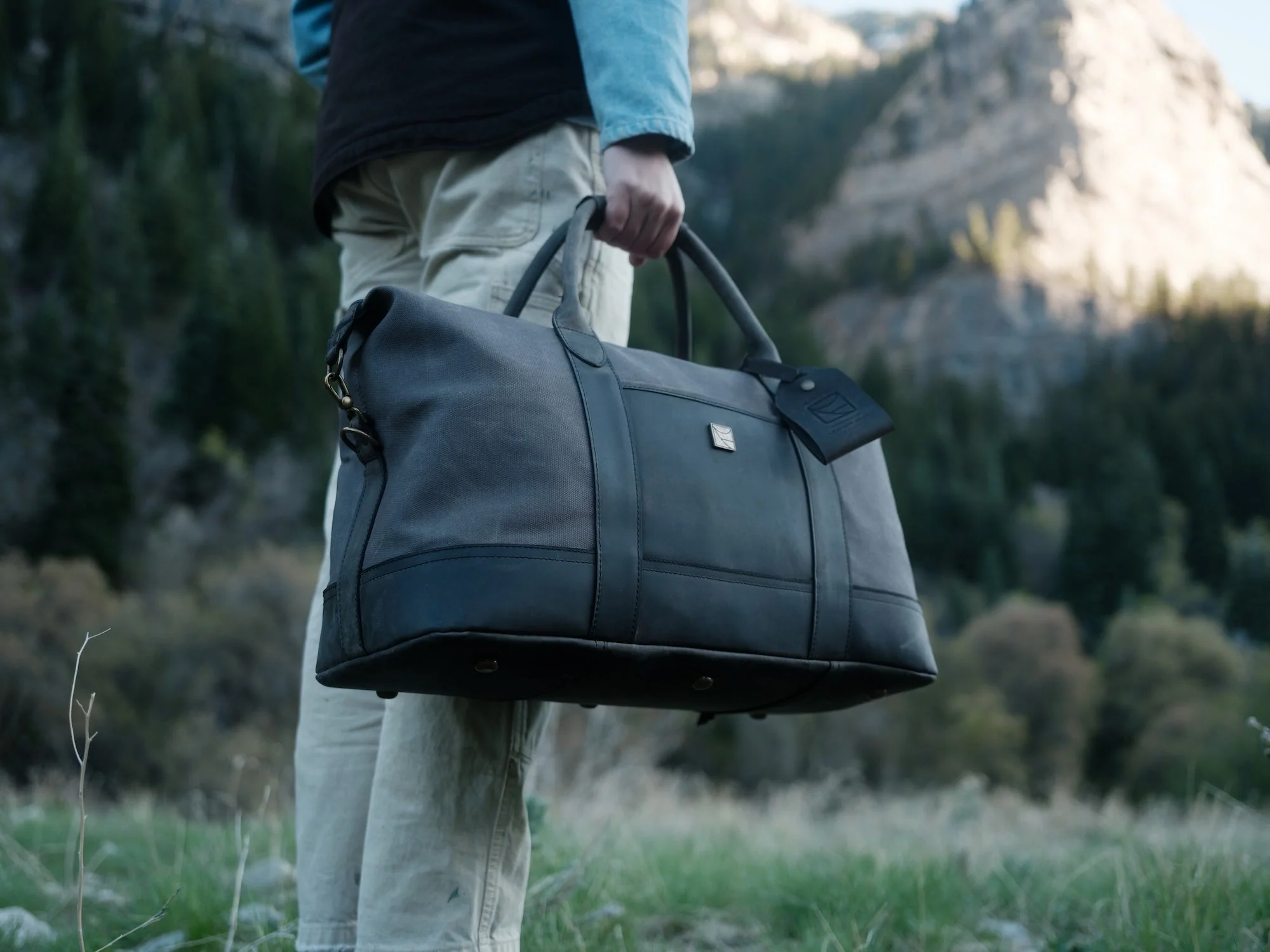 Waxed Canvas Kona Duffel Bag - Image 7