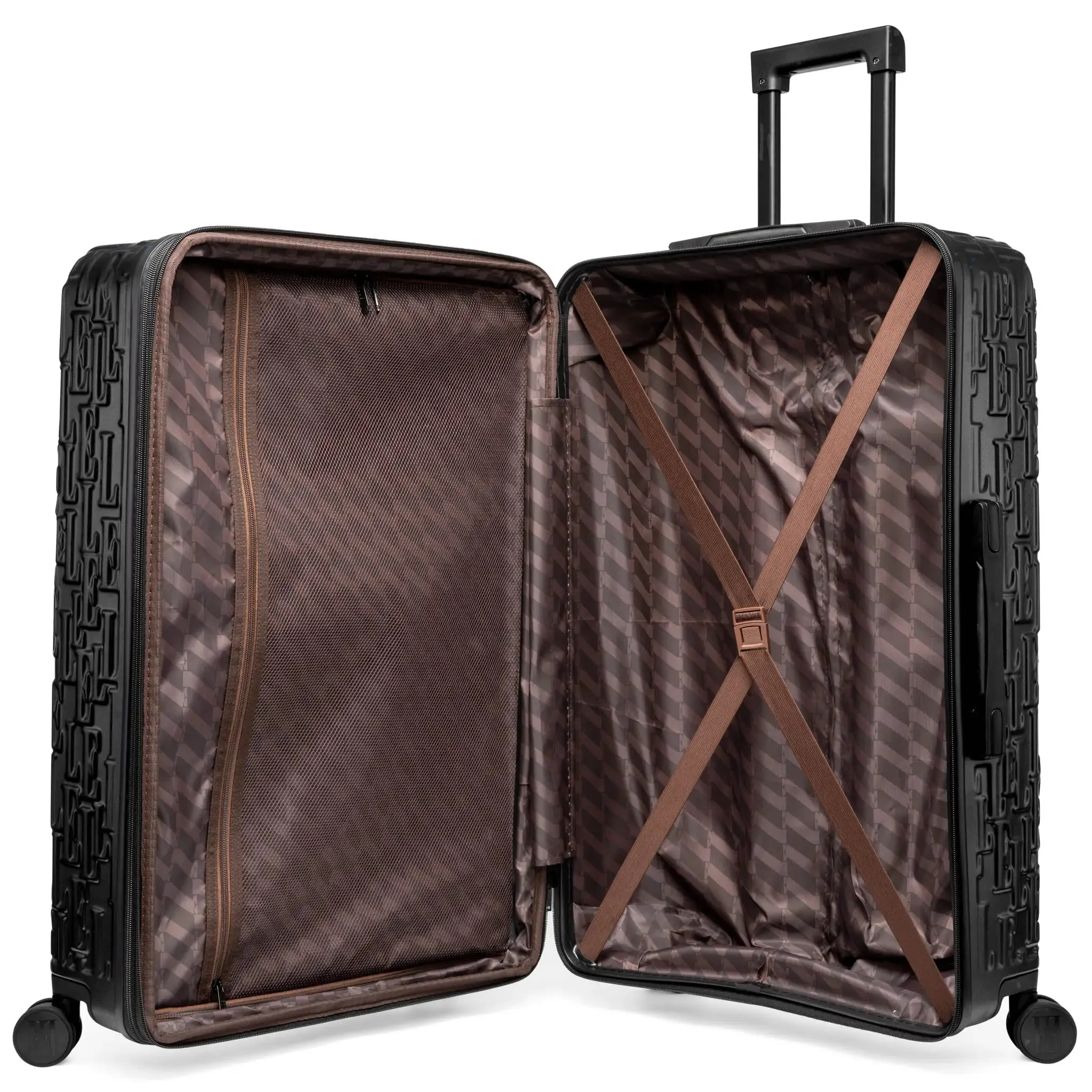 Wayfarer 3 Piece Expandable Monogram Luggage Set - Image 24