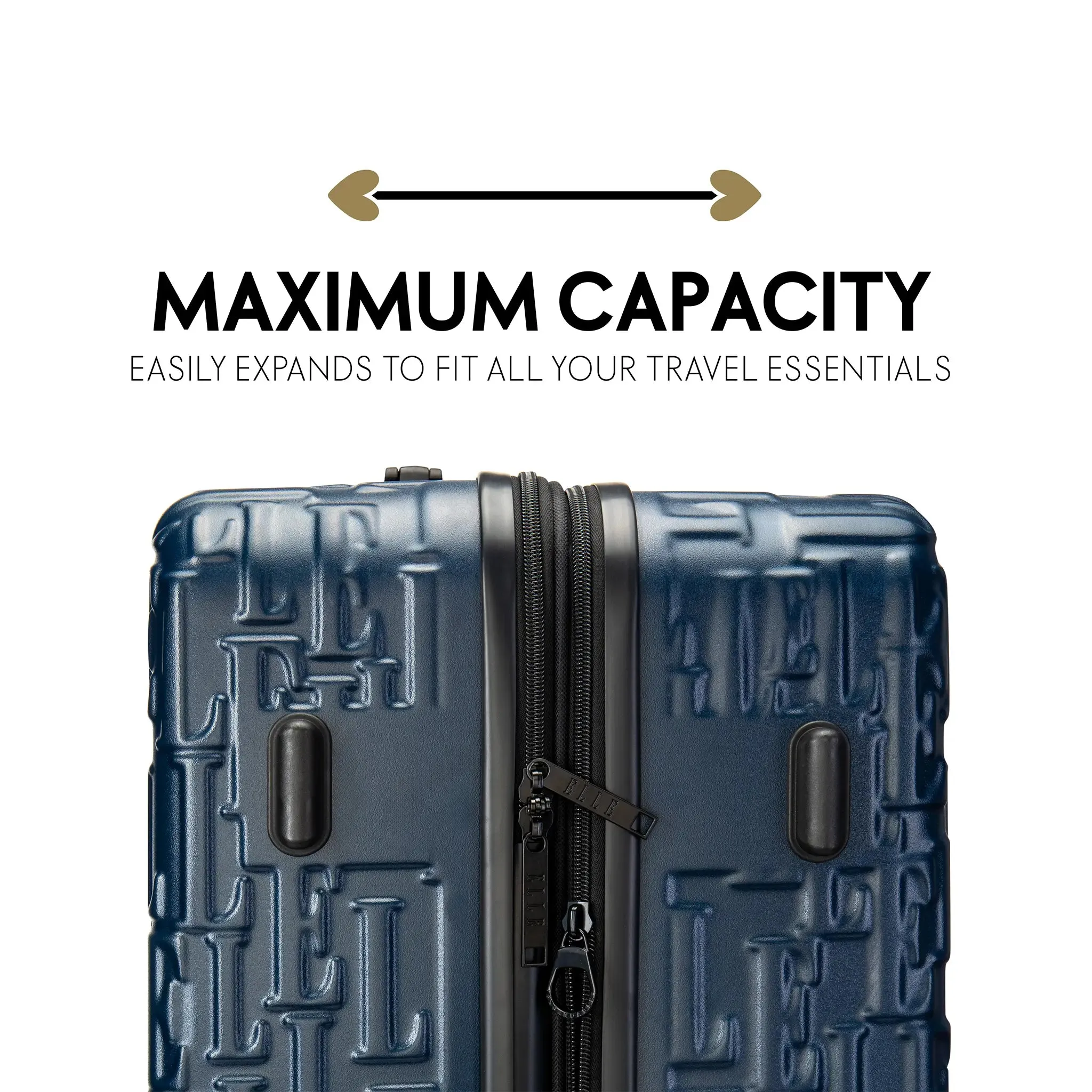 Wayfarer 3 Piece Expandable Monogram Luggage Set - Image 4