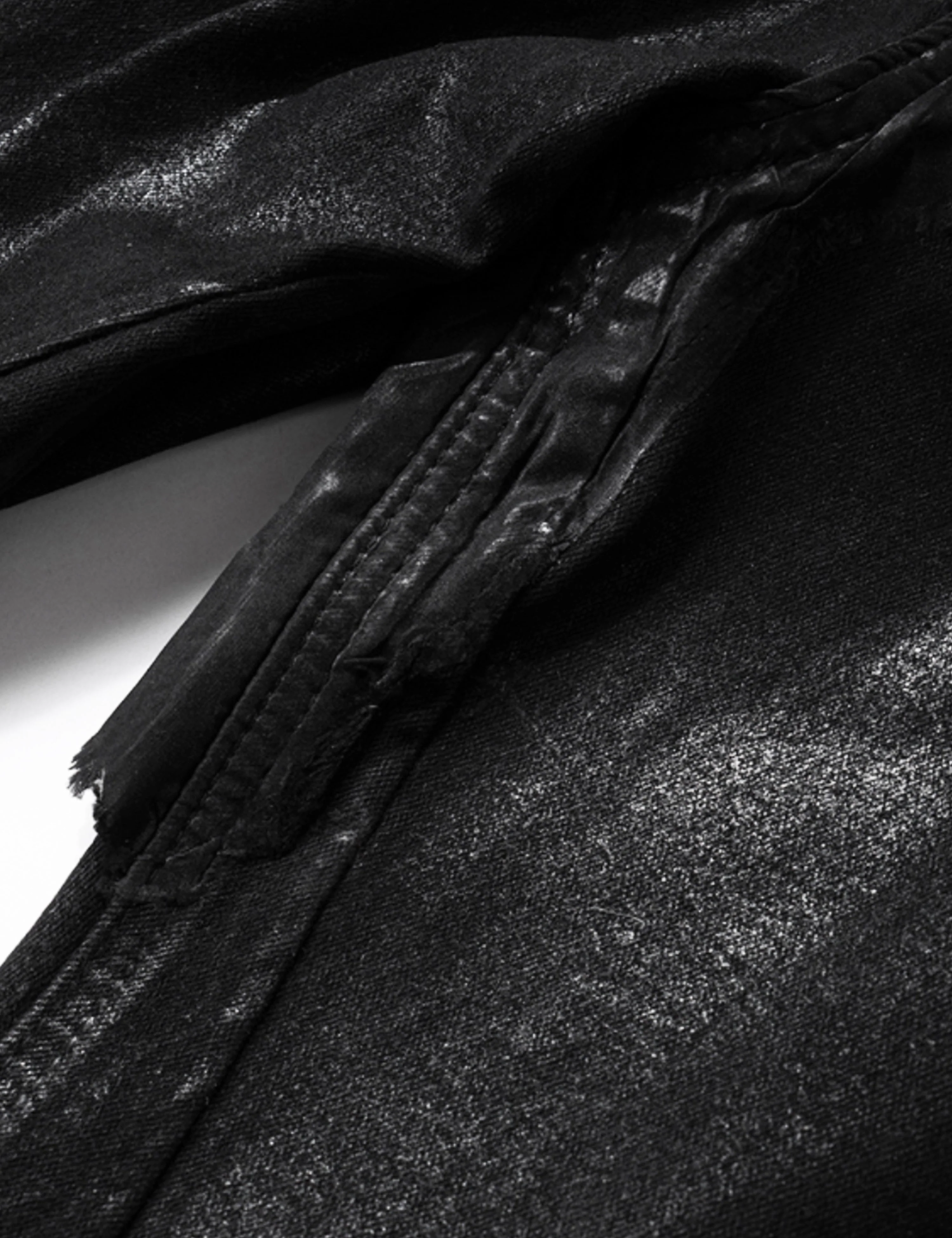 WIDEBOY PATCHWORK WAXED DENIM - Image 4