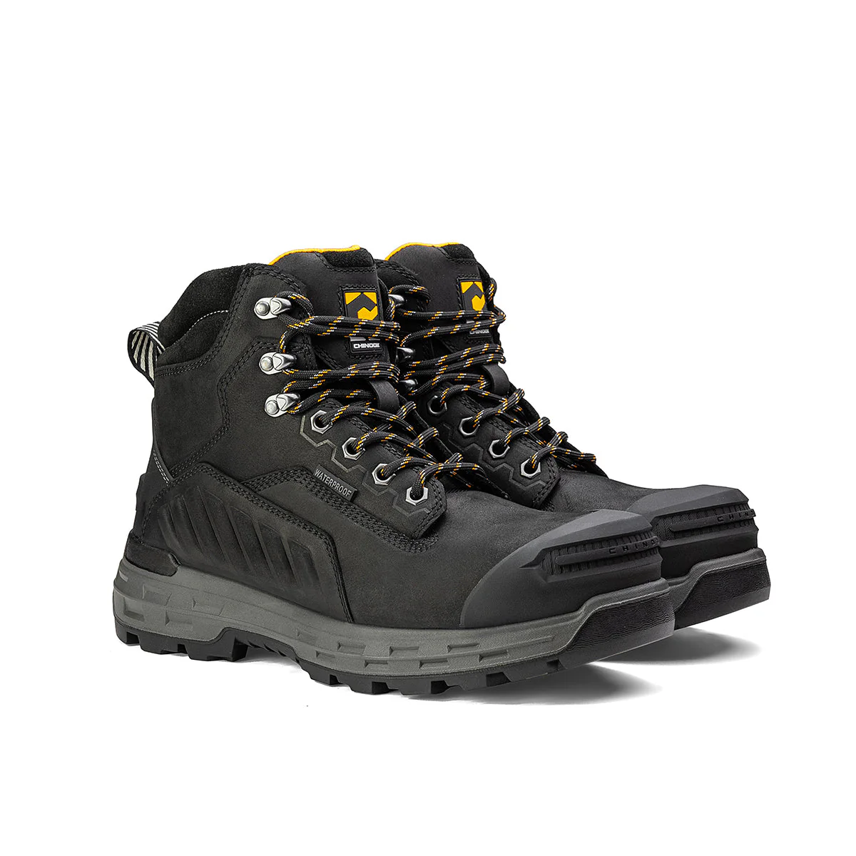 Wildwood 6” Waterproof Composite Toe Black Boot - Made in USA - Image 4