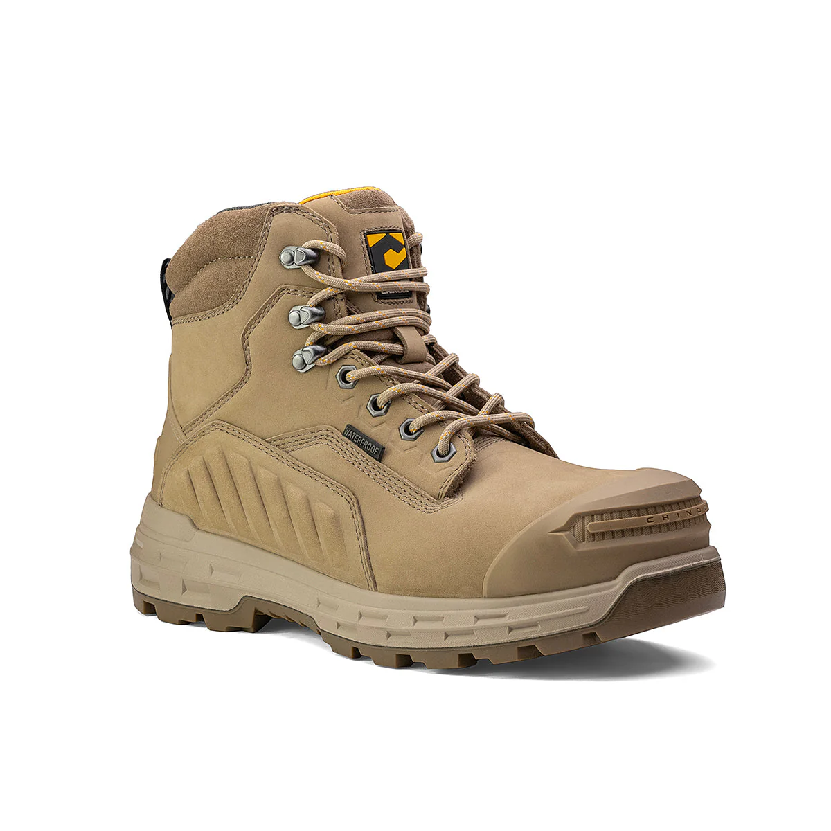 Wildwood 6” Waterproof Composite Toe Boot - Stone - Made in USA - Image 3