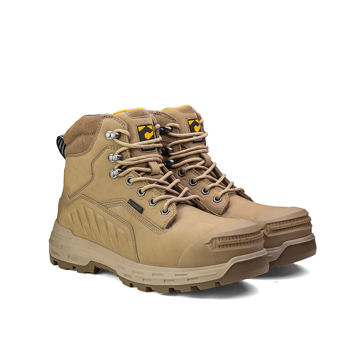 Wildwood 6” Waterproof Composite Toe Boot - Stone - Made in USA - Image 4