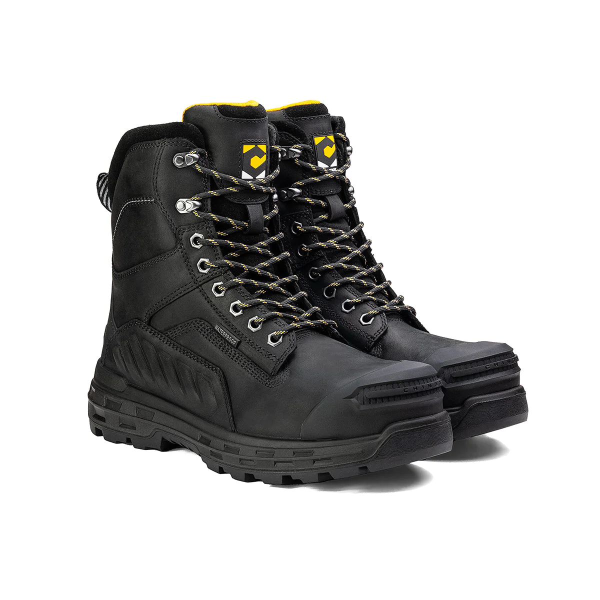 Wildwood 8” Waterproof Composite Toe Black Boot - Made in USA - Image 4