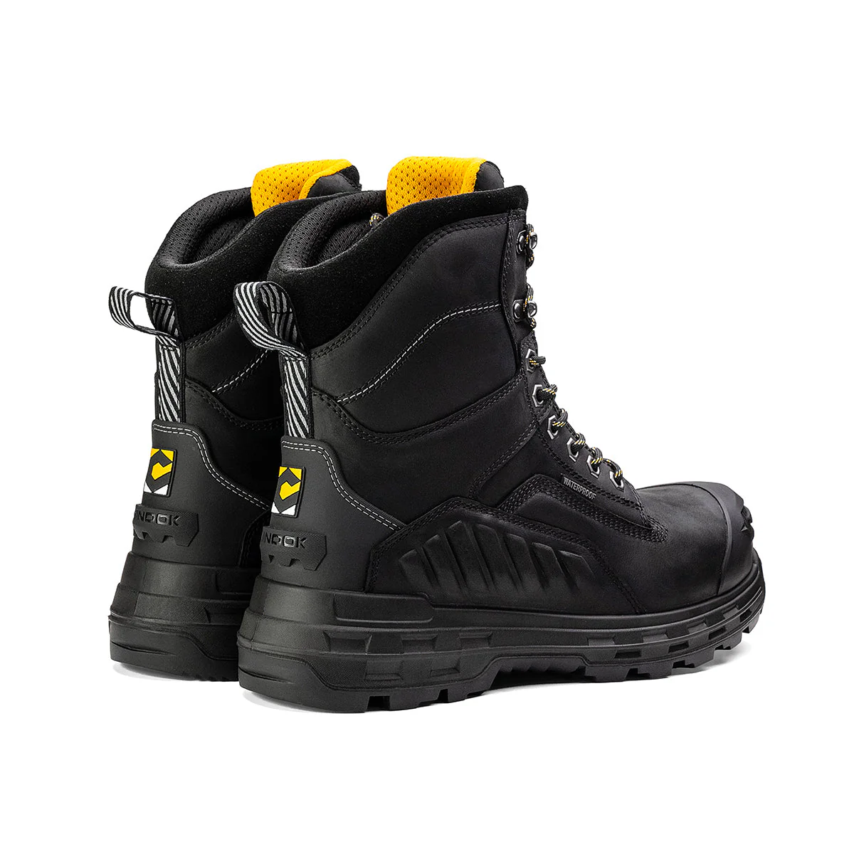 Wildwood 8” Waterproof Composite Toe Black Boot - Made in USA - Image 5