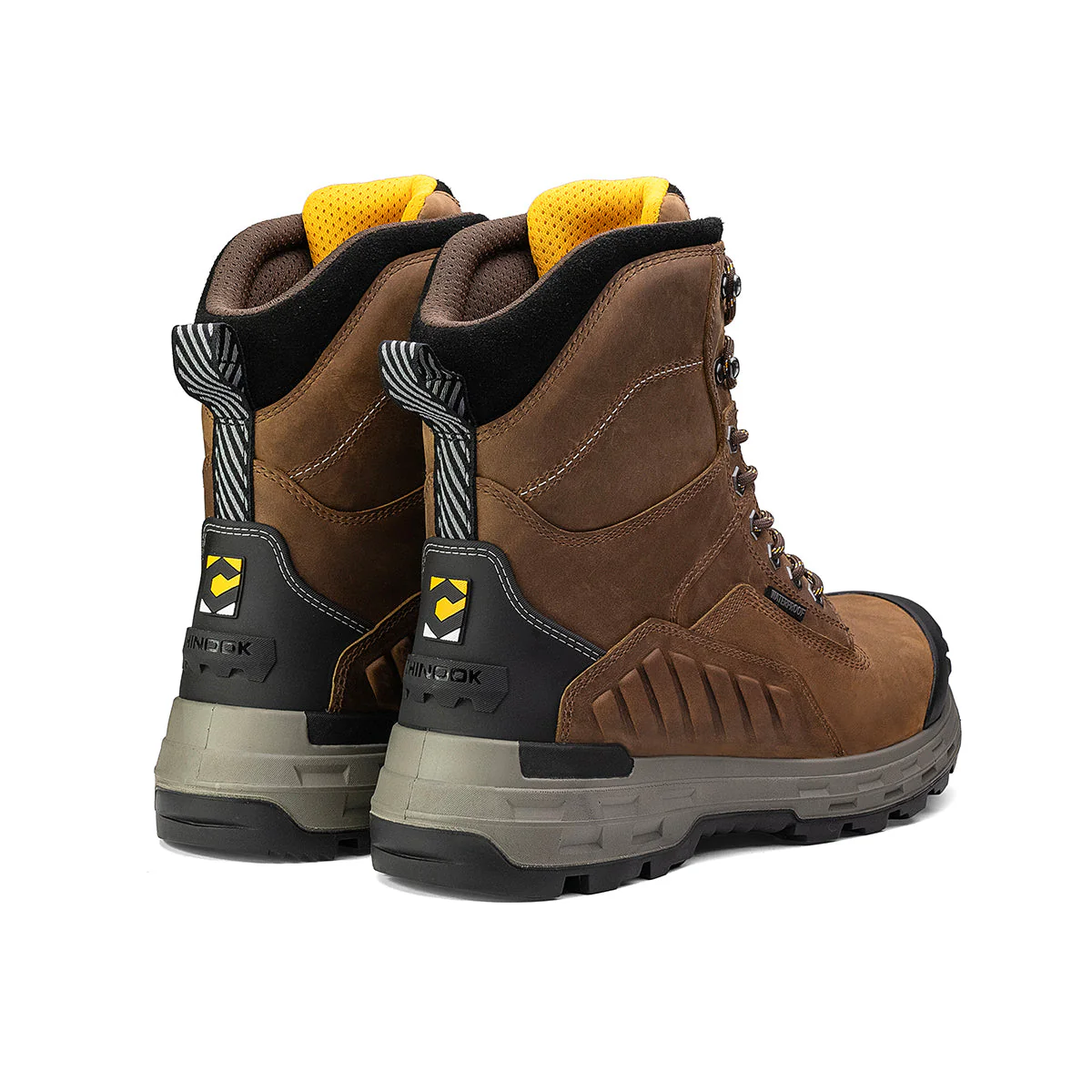 Wildwood 8” Waterproof Composite Toe Brown Boot - Made in USA - Image 5