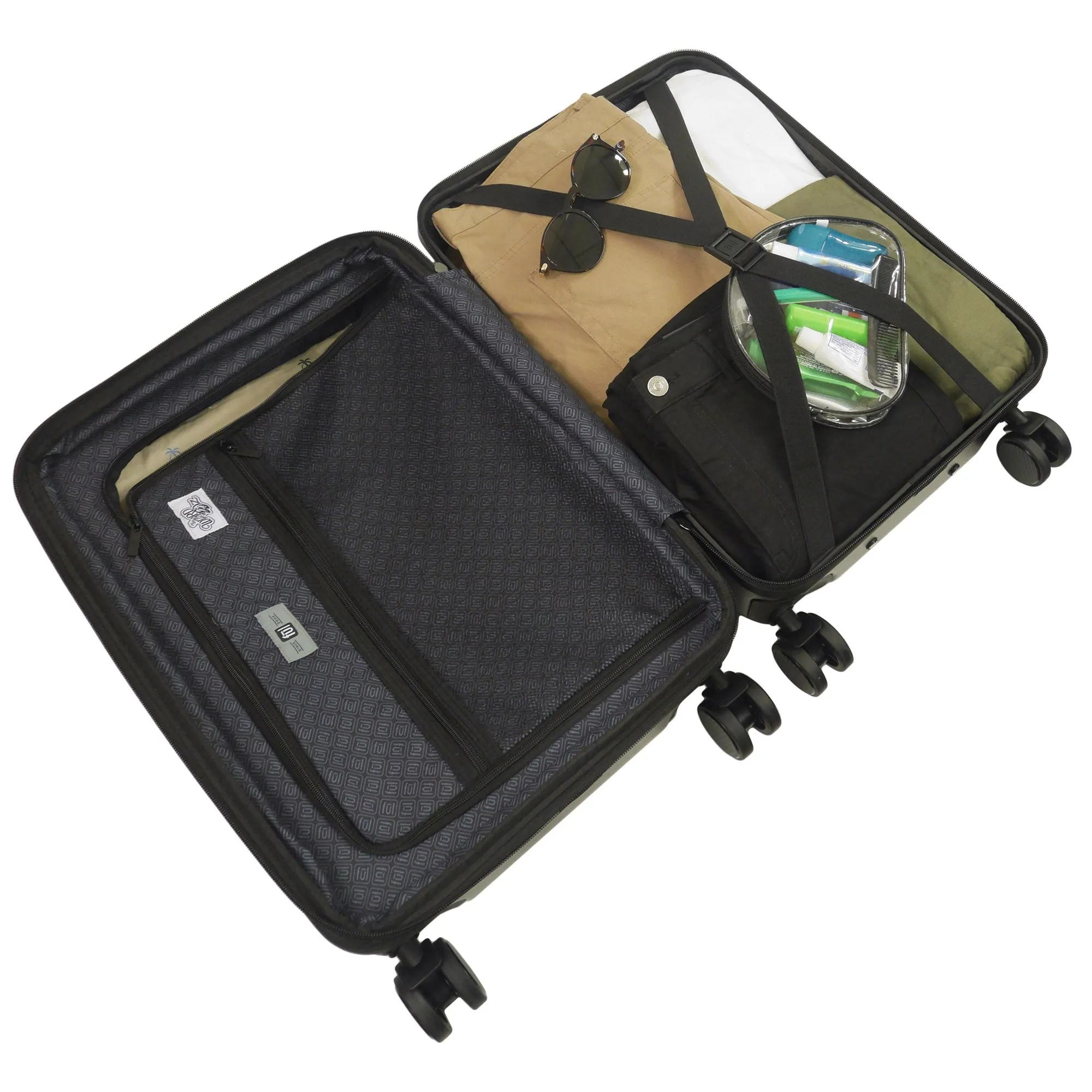 Wizard of Oz Ful 22.5" Black Carry-On Luggage - Image 6